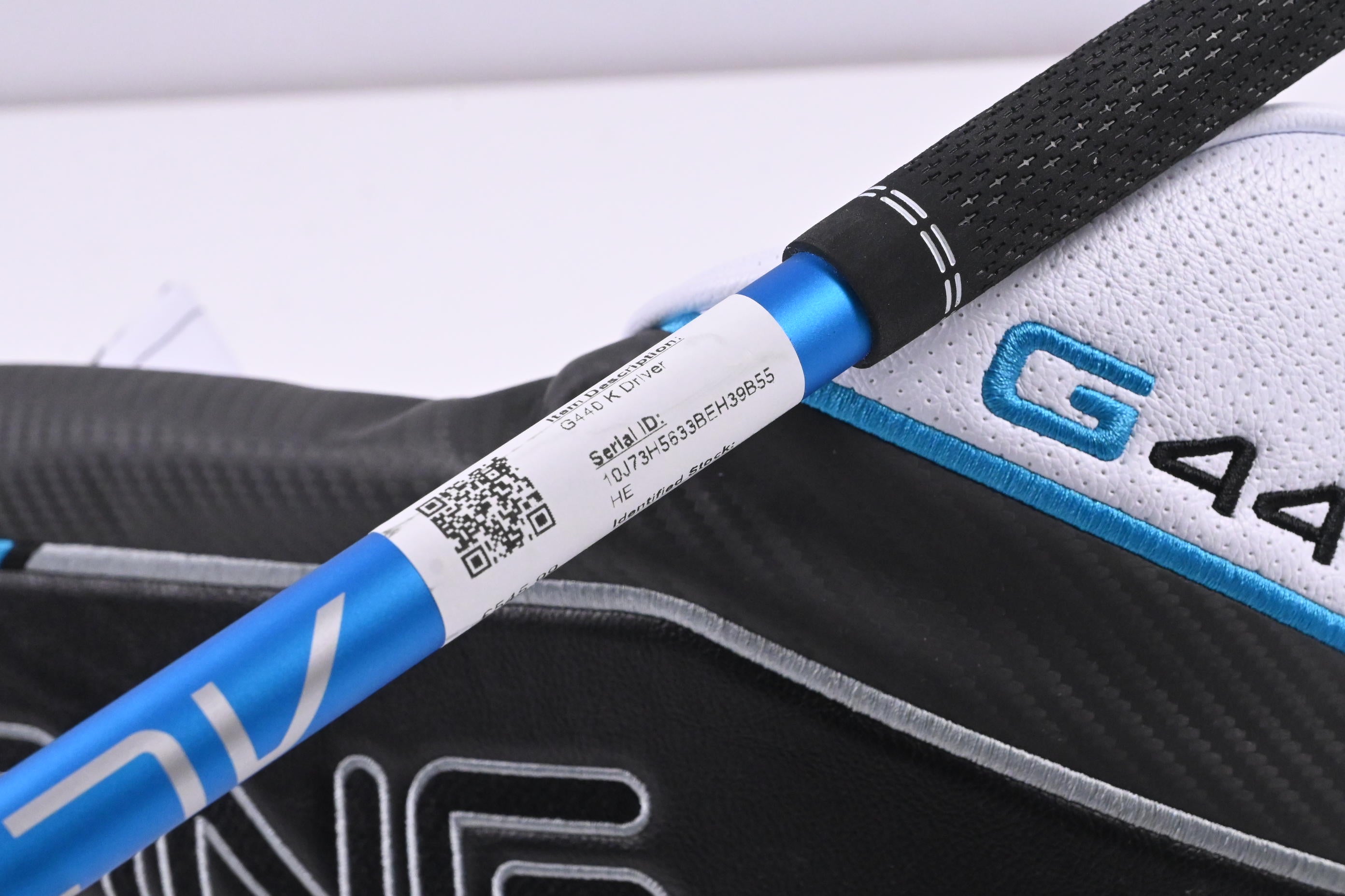 Ping G440 K Driver / 9 Degree / Stiff Flex Ping Alta CB Blue 65 Shaft