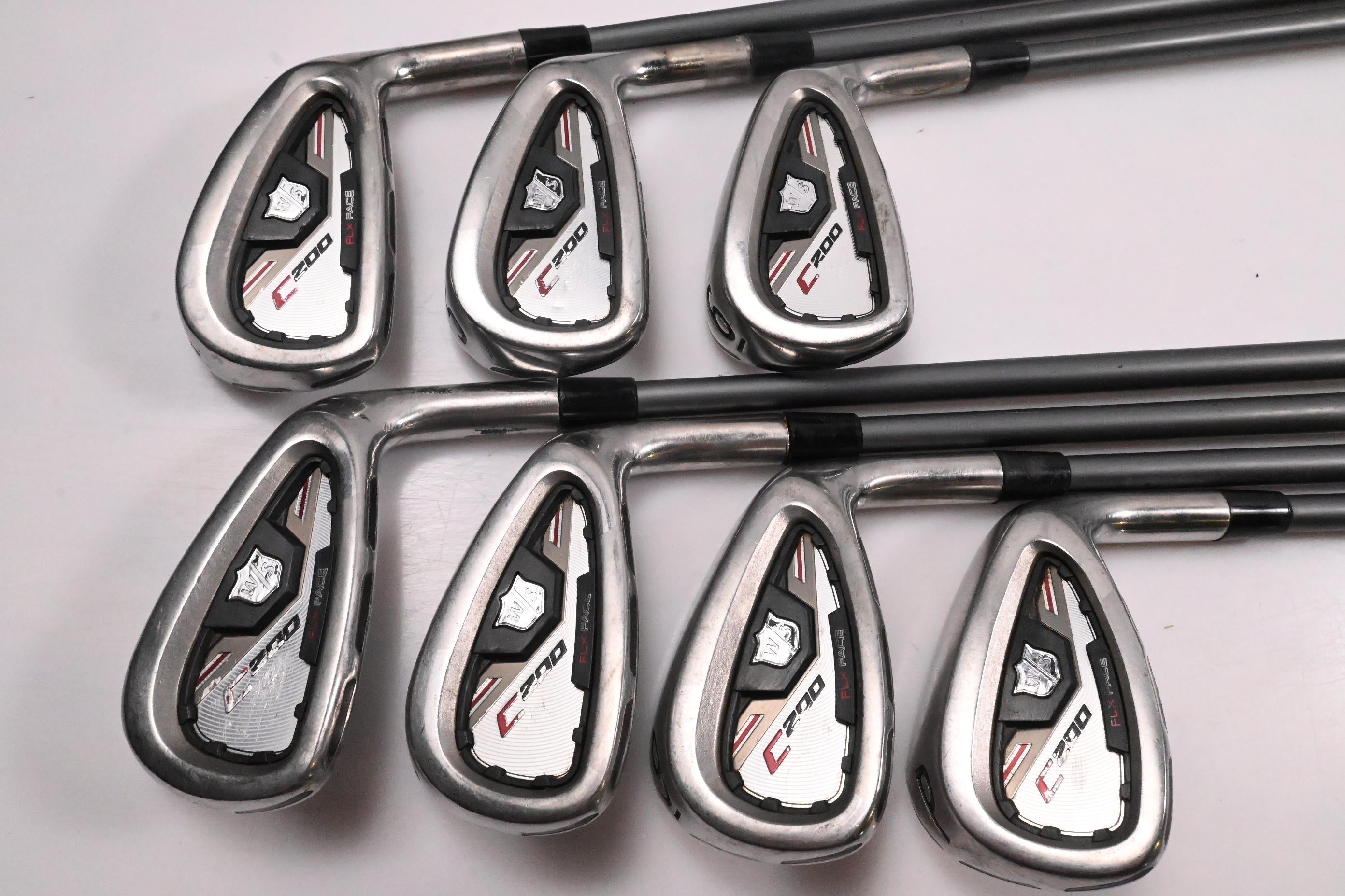 Wilson C200 Irons / 4-PW / Regular Flex Project X Catalyst 65 Shafts