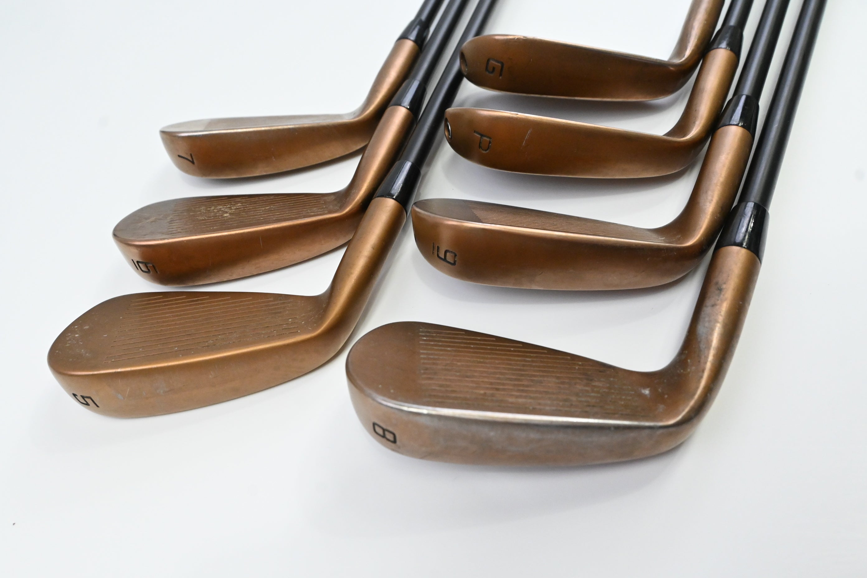 Cobra King Forged Tec Copper Irons / 5-PW+GW / Regular Flex KBS PGI 75 Shafts