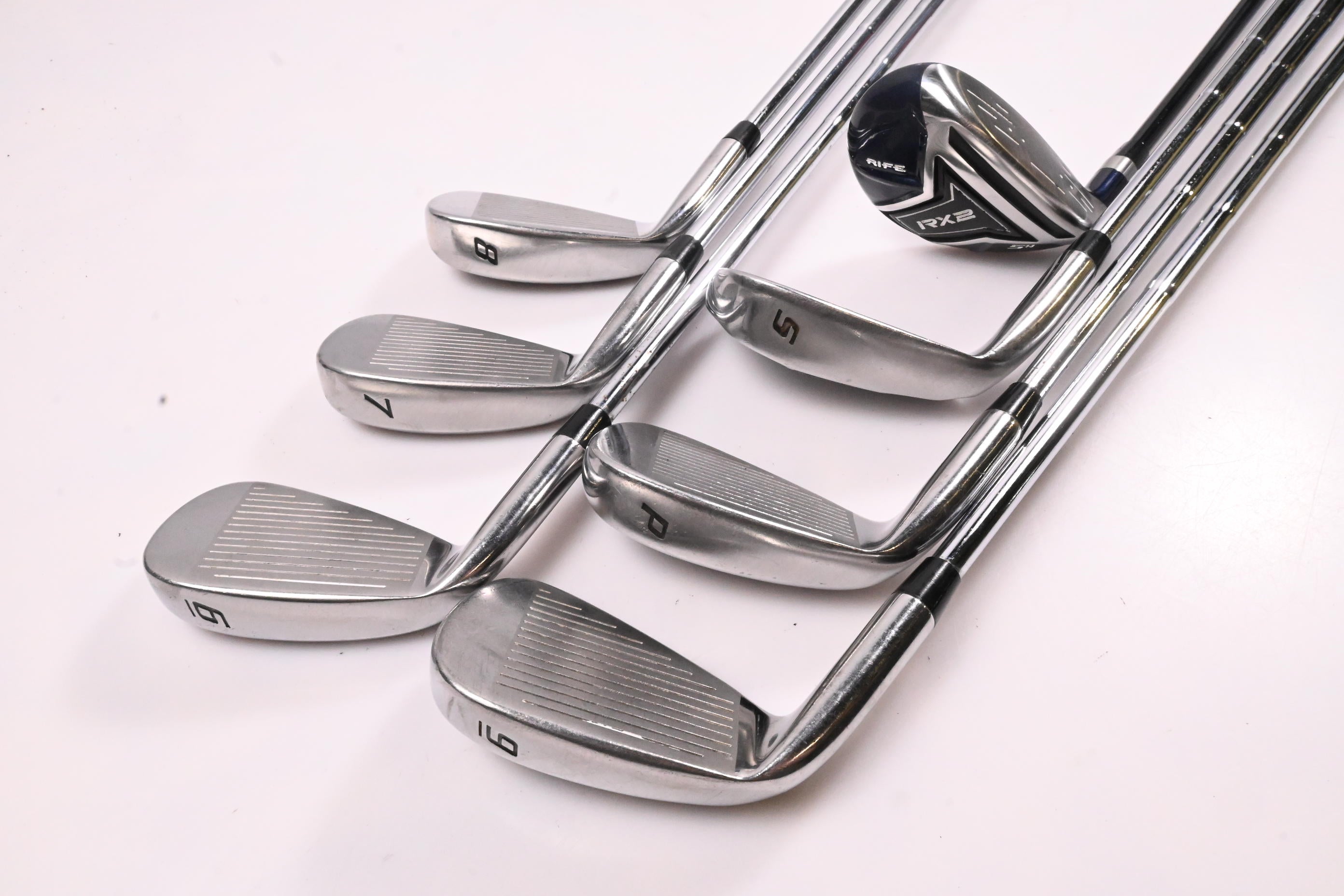 Rife RX2 Irons / 5H+6-PW+SW / Regular Flex Rife Shafts