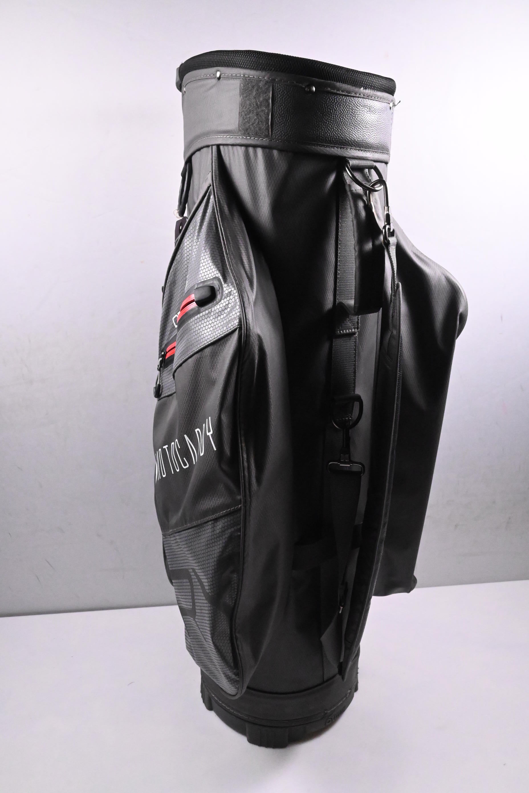Motocaddy Dry Series Cart Bag / 14-Way Divider / Grey, Red