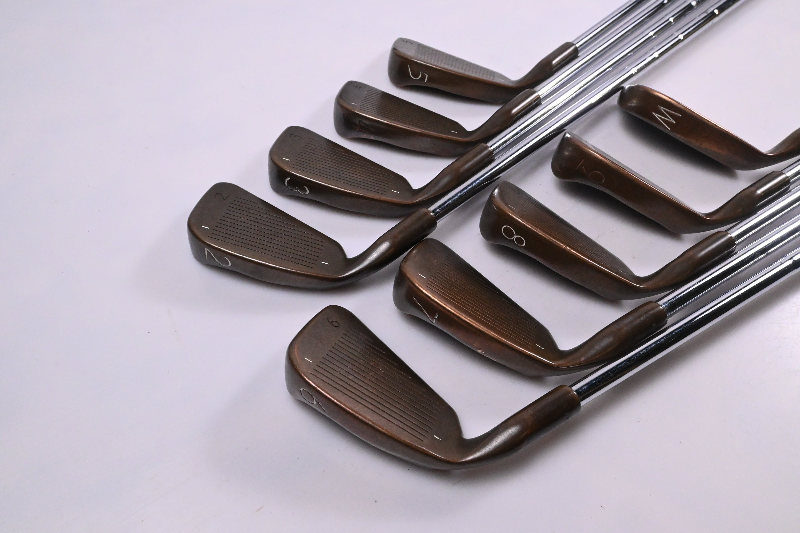 Ping ISI BeCu Irons / 2-PW / Black Dot / Stiff Flex Ping Cushin Z-Z65 Shafts