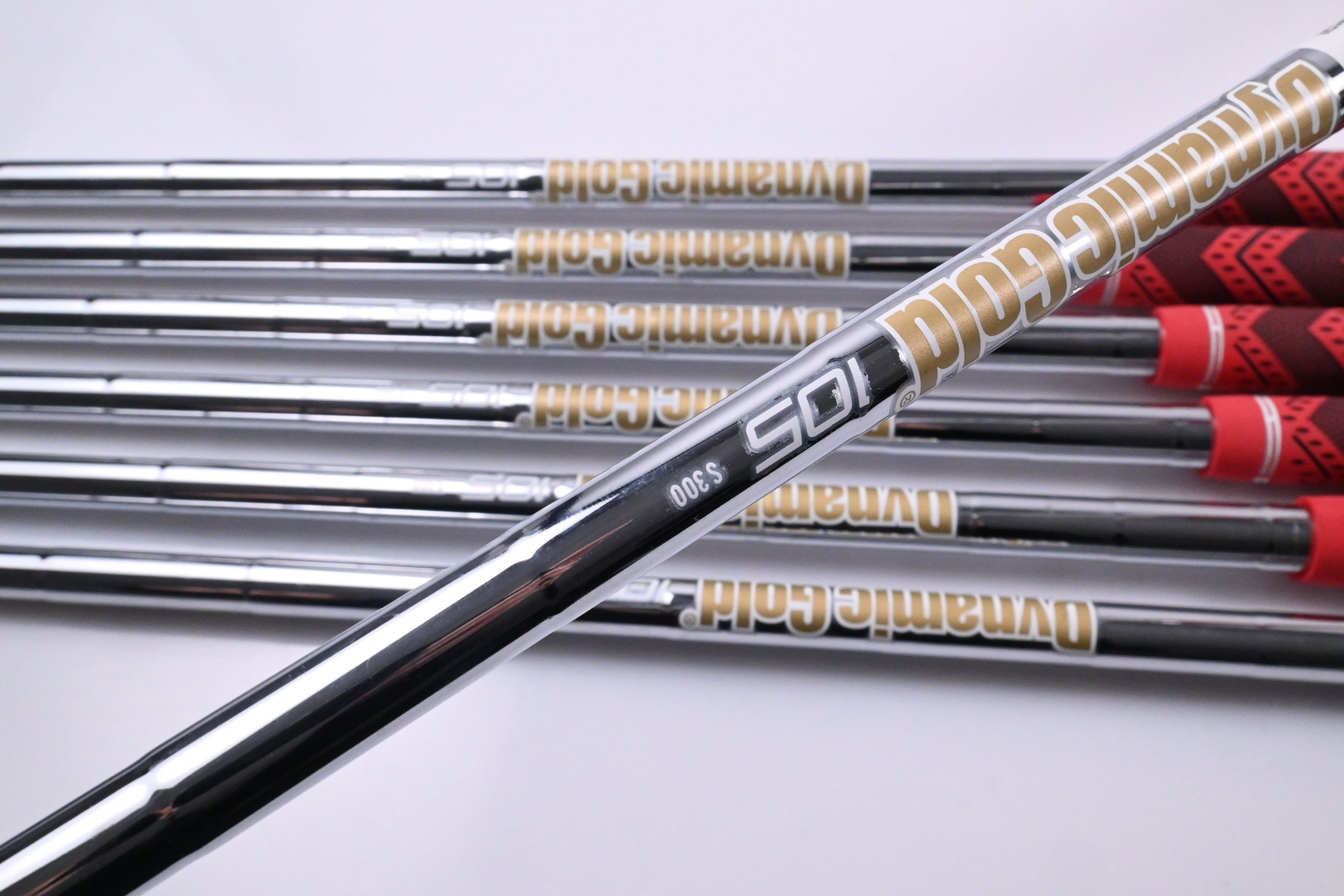 Ping i525 Irons / 5-PW+GW / Blue Dot / Stiff Flex Dynamic Gold 105 S300 Shafts