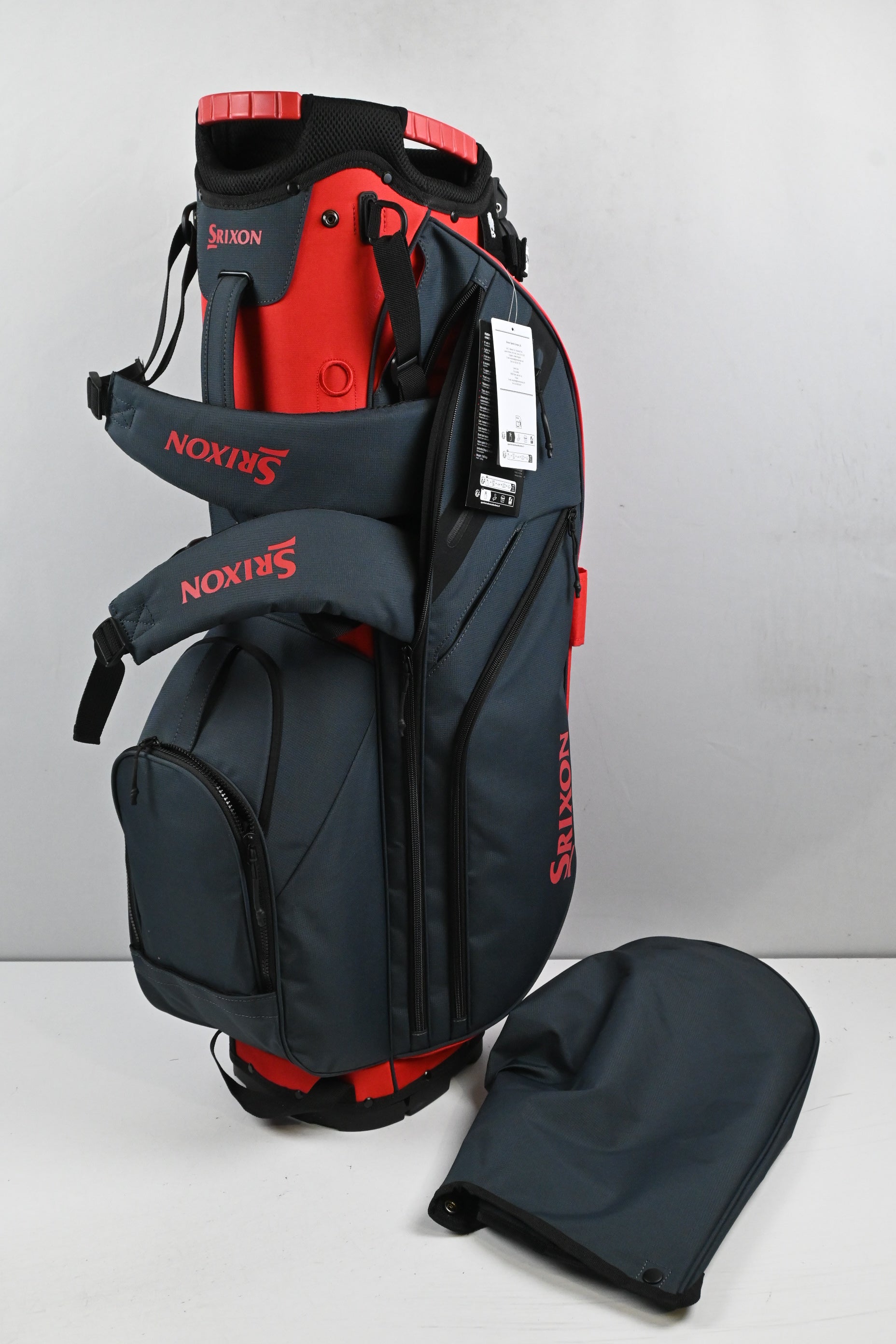 Srixon Stand Bag / 6-Way Divider / Navy, Red