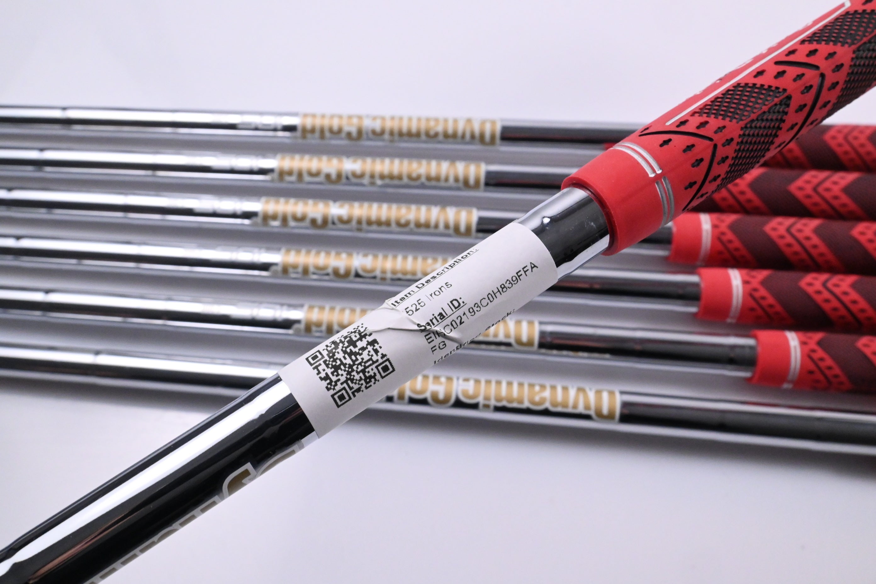 Ping i525 Irons / 5-PW+GW / Blue Dot / Stiff Flex Dynamic Gold 105 S300 Shafts