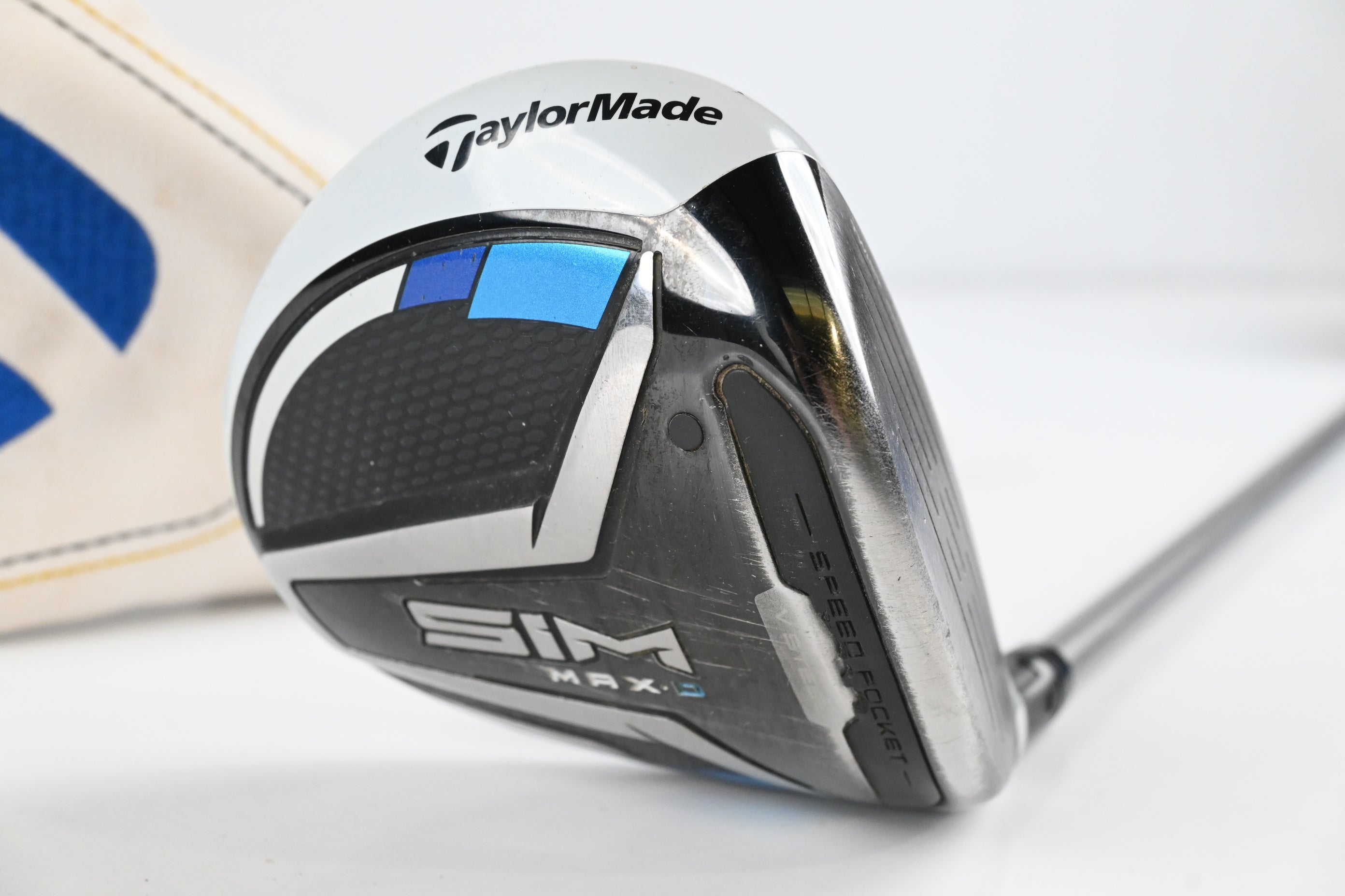 Taylormade SIM Max D #3 Wood / 16 Degree / Regular Flex Helium Blue 5 Shaft