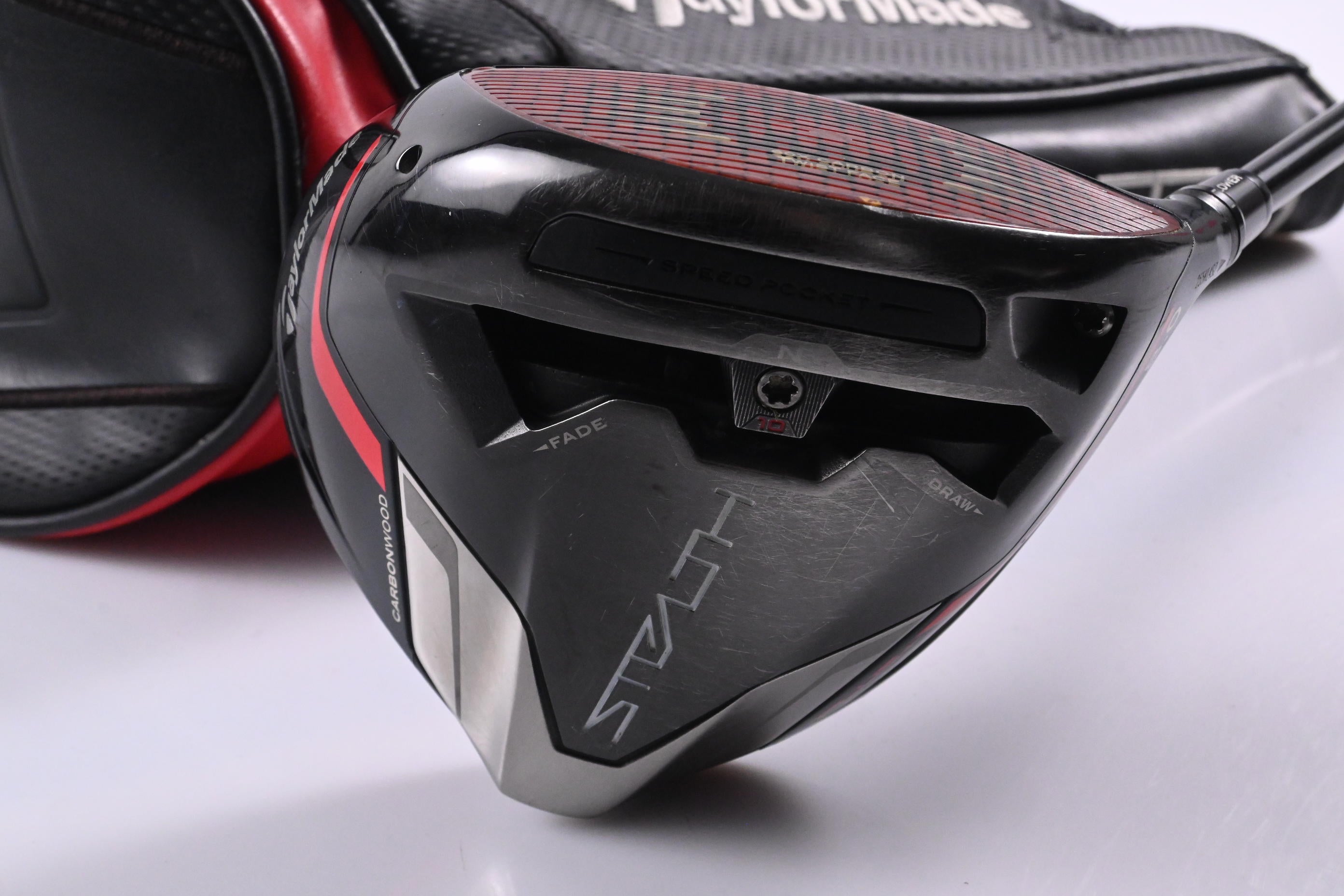 Taylormade Stealth Plus Driver / 8.0 Degree / X-Flex HZRDUS Smoke Black RDX 70
