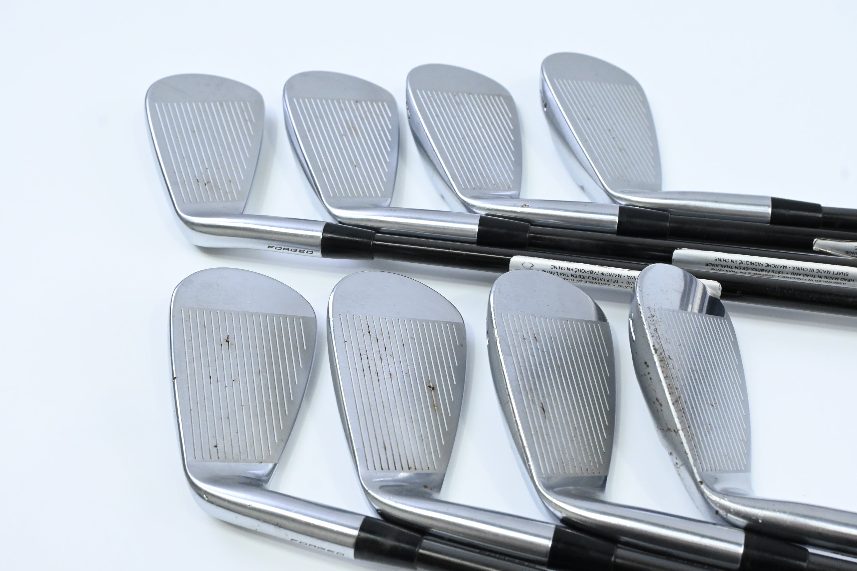 Nike VR-S Forged Irons / 4-PW+AW / Regular Flex Fubuki I 61 Shafts