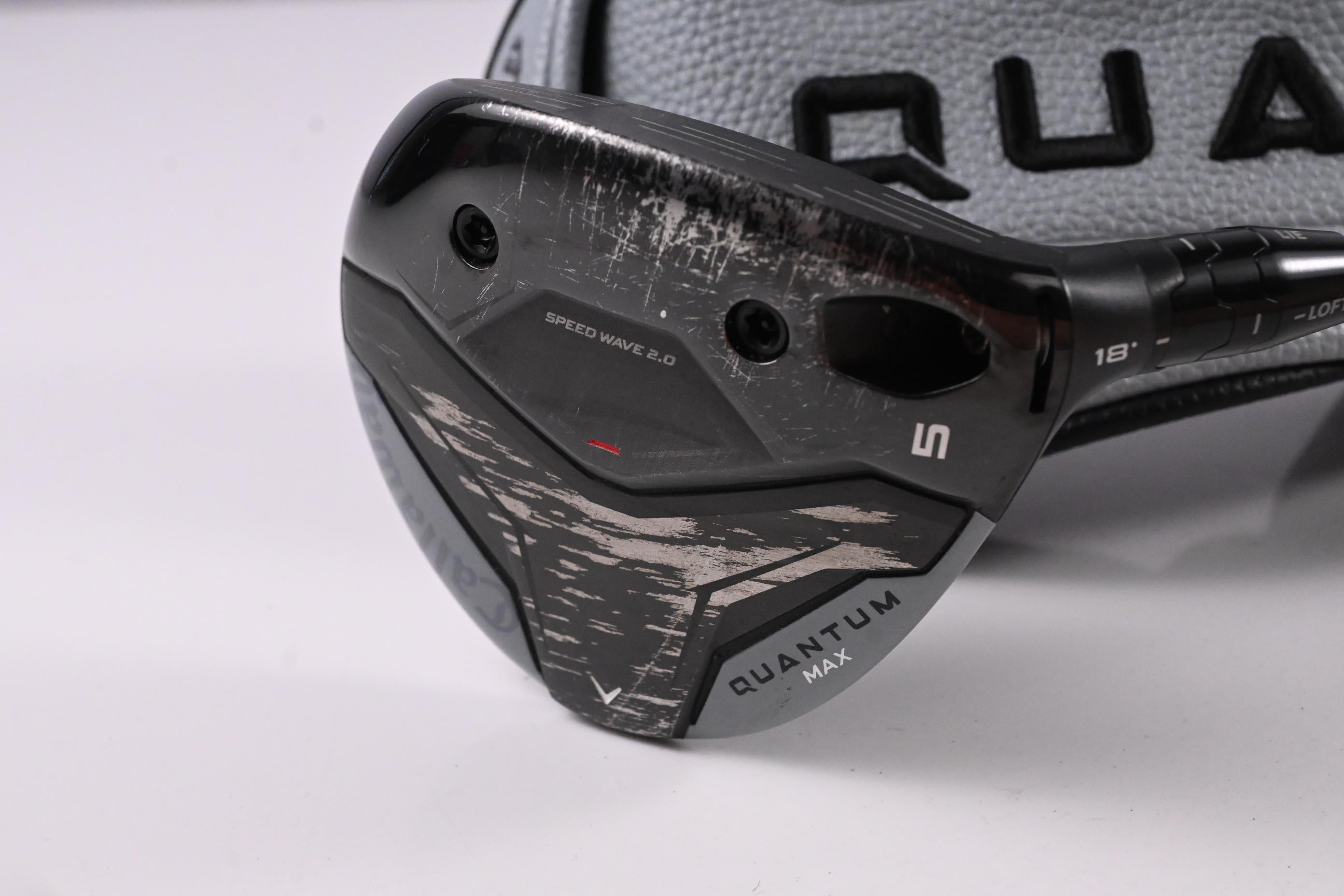 Callaway Quantum Max #5 Wood / 18 Degree / Regular Flex Denali Frost Silver 60