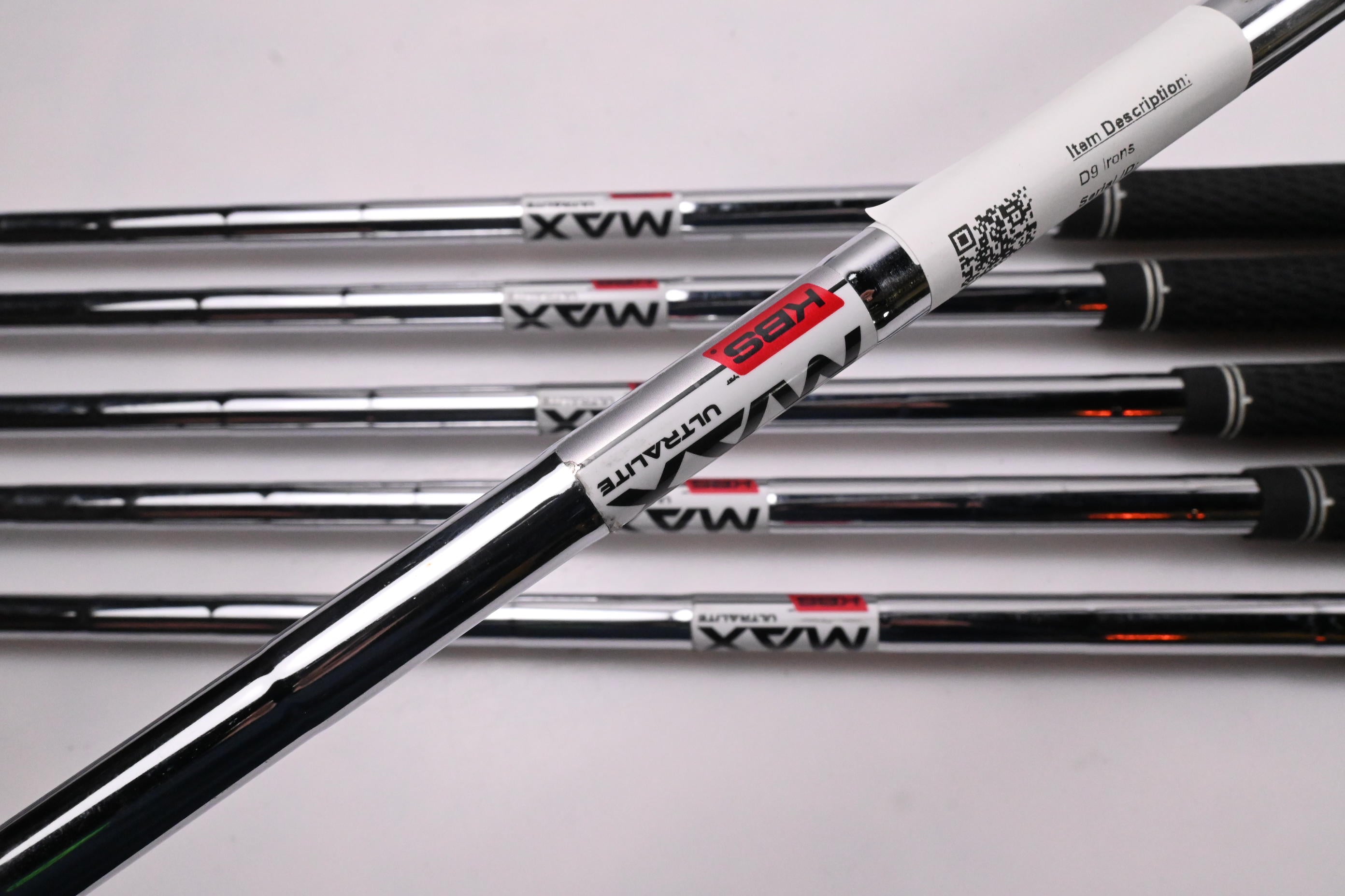 Wilson D9 Irons / 5-PW / UniFlex KBS MAX UltraLite Shafts