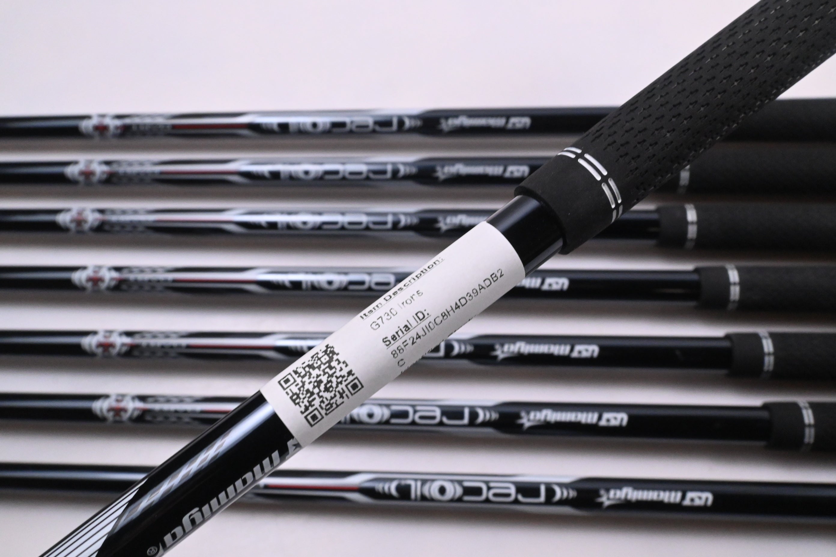 Ping G730 Irons / 5-PW+UW+56° / Black Dot / Senior Flex UST Recoil Dart 65