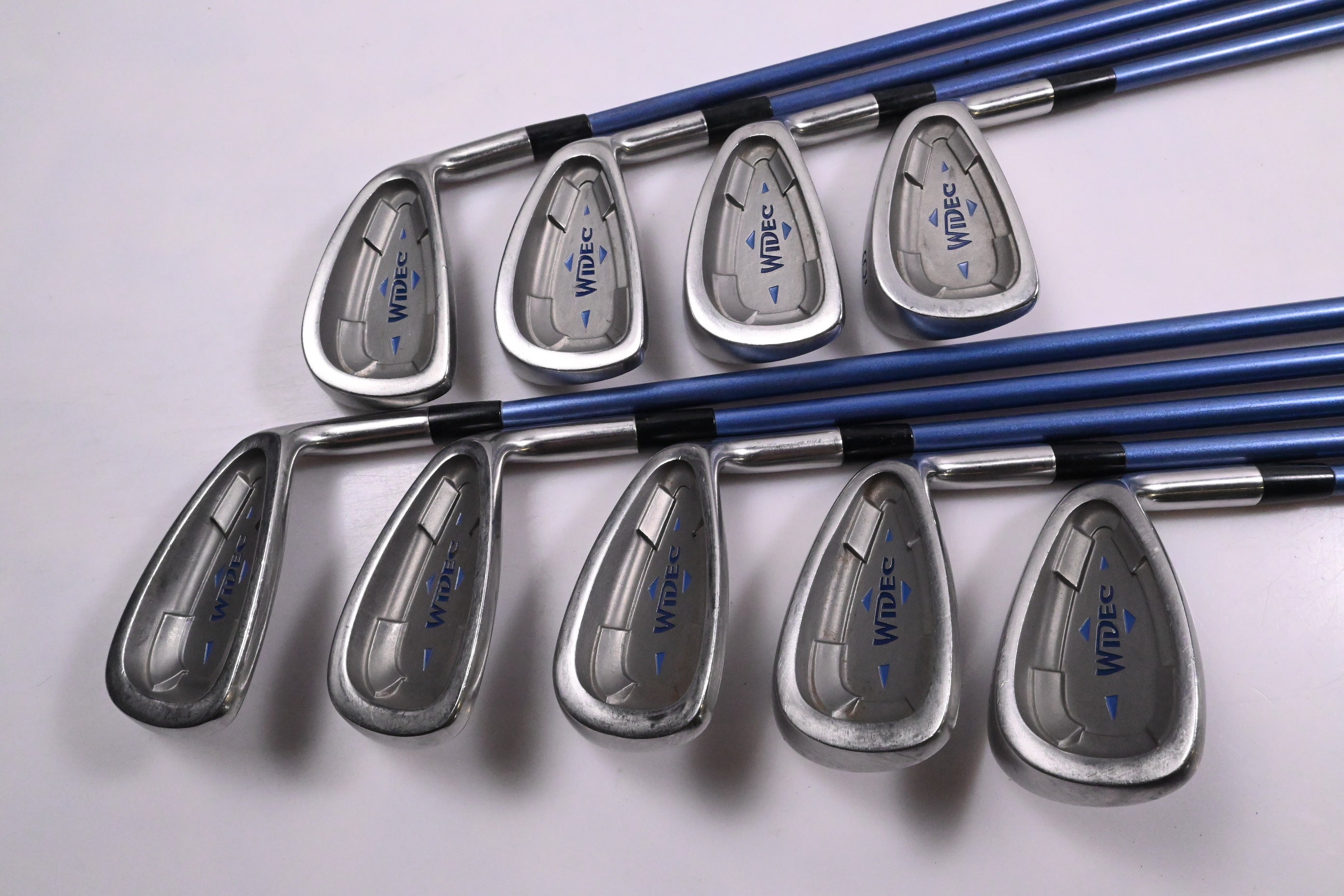 Ladies Mizuno Widec Irons / 3-PW+SW / Ladies Flex Mizuno Shafts