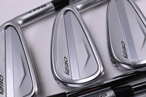 Ping i230 Irons / 4-PW / Blue Dot / Stiff Flex Dynamic Gold 105 S300 Shafts