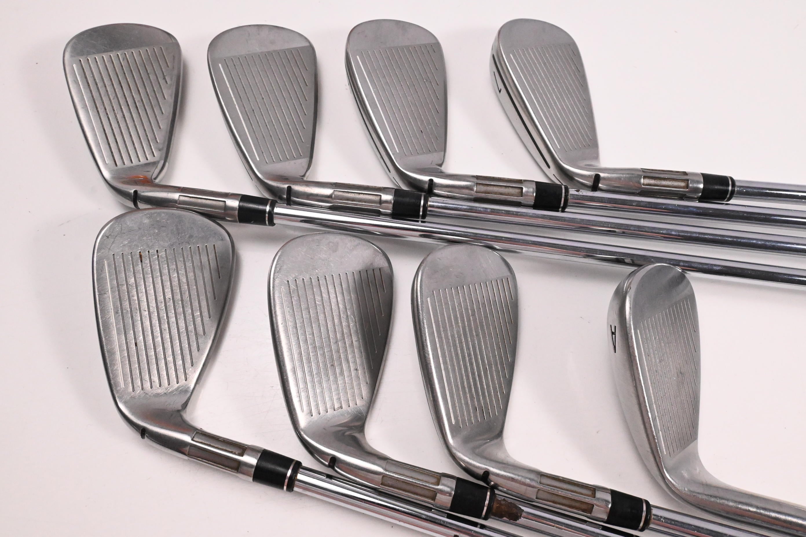 Taylormade M6 Irons / 4-PW+AW / Regular Flex KBS Max 85 Shafts