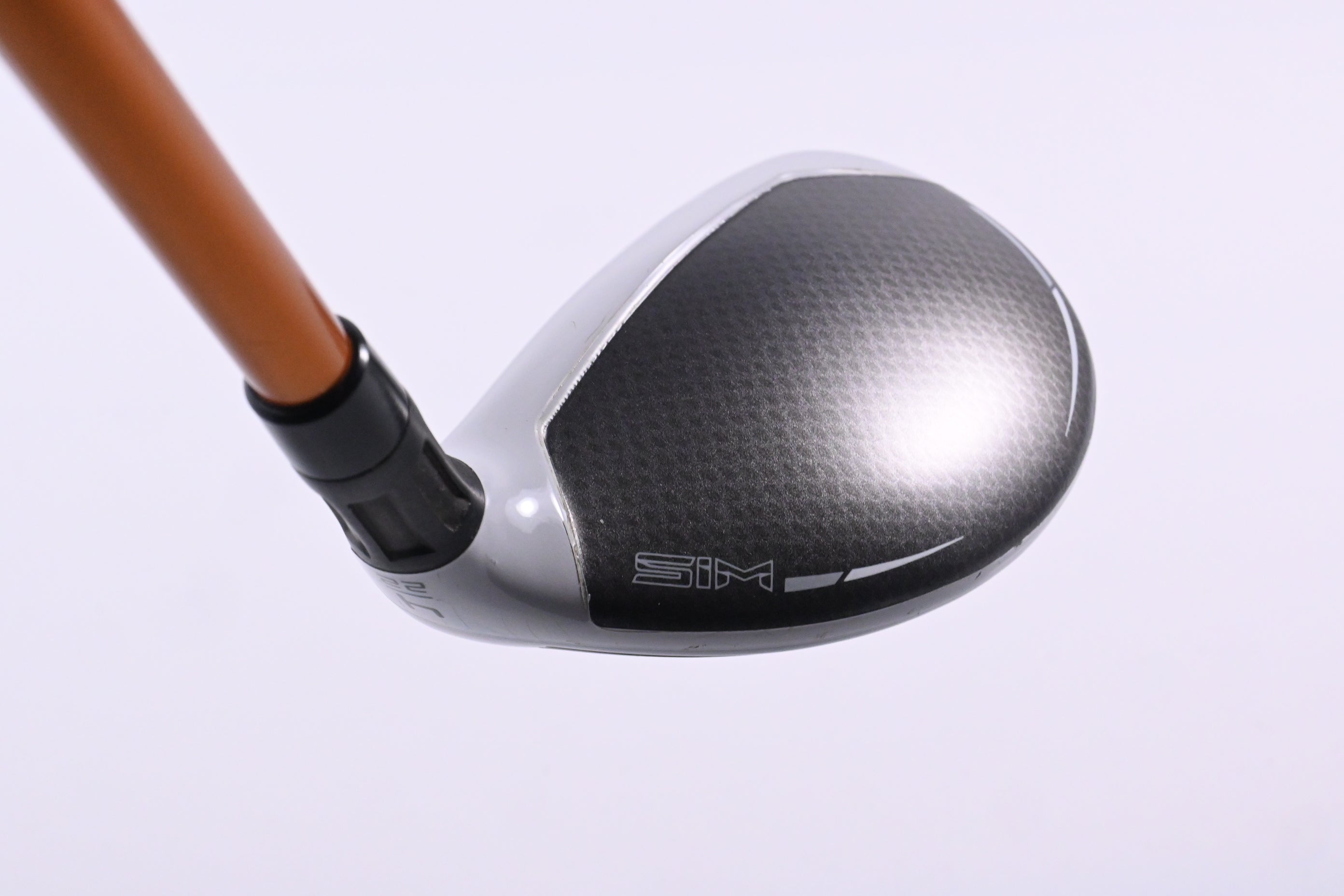Taylormade SIM Max #4 Hybrid / 22 Degree / Stiff Flex Aldila NVS Orange 85 Shaft