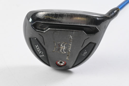 Lynx Parallax 2020 #3 Wood / 15 Degree / Senior Flex Grafalloy ProLaunch Blue 45