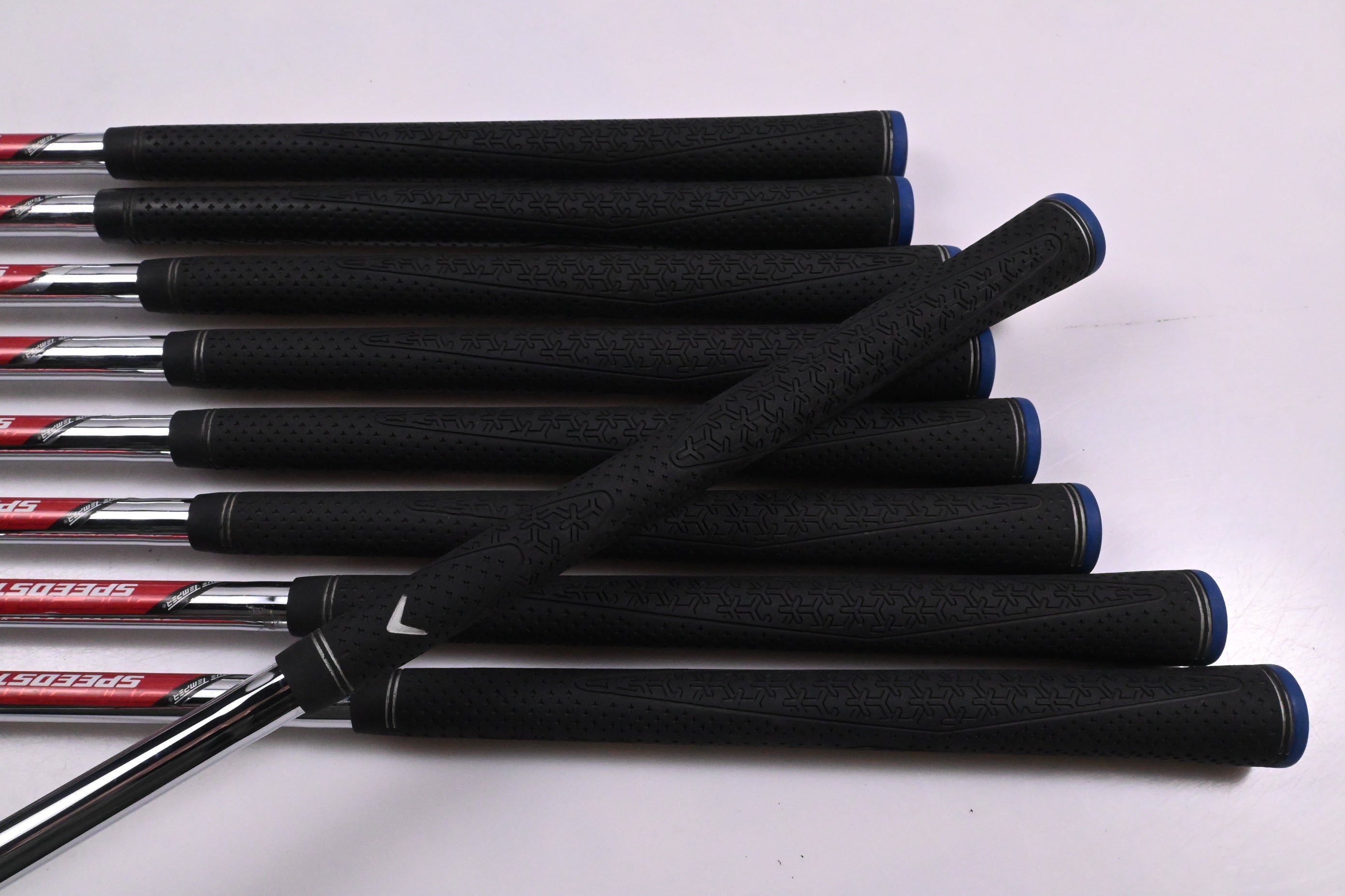 Left Hand Callaway XR Irons / 4-PW+AW+SW / Regular Flex Speed Step 80 Shafts
