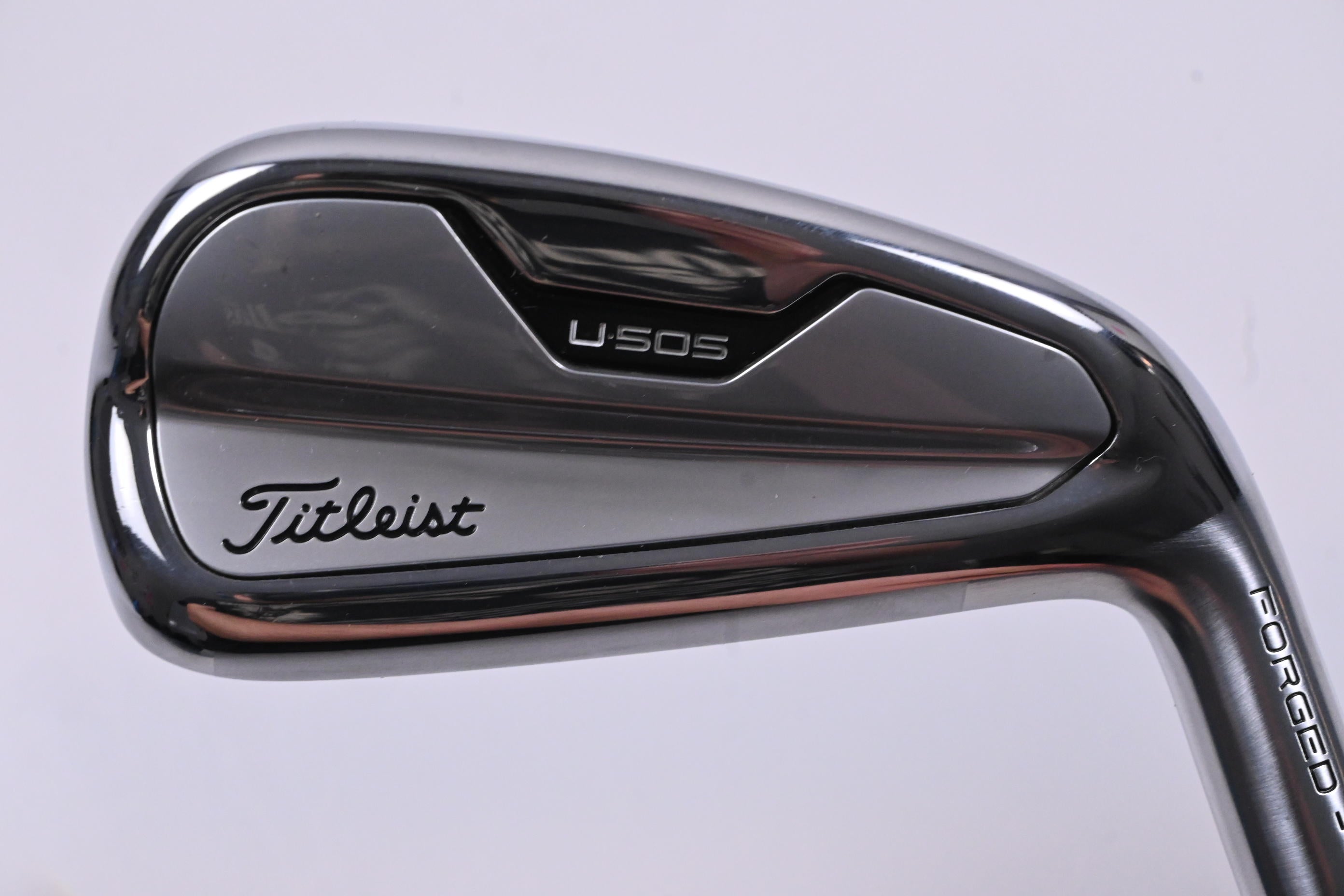 Titleist U505 #4 Iron / 22 Degree / Regular Flex HZRDUS Smoke Black RDX 80 Shaft