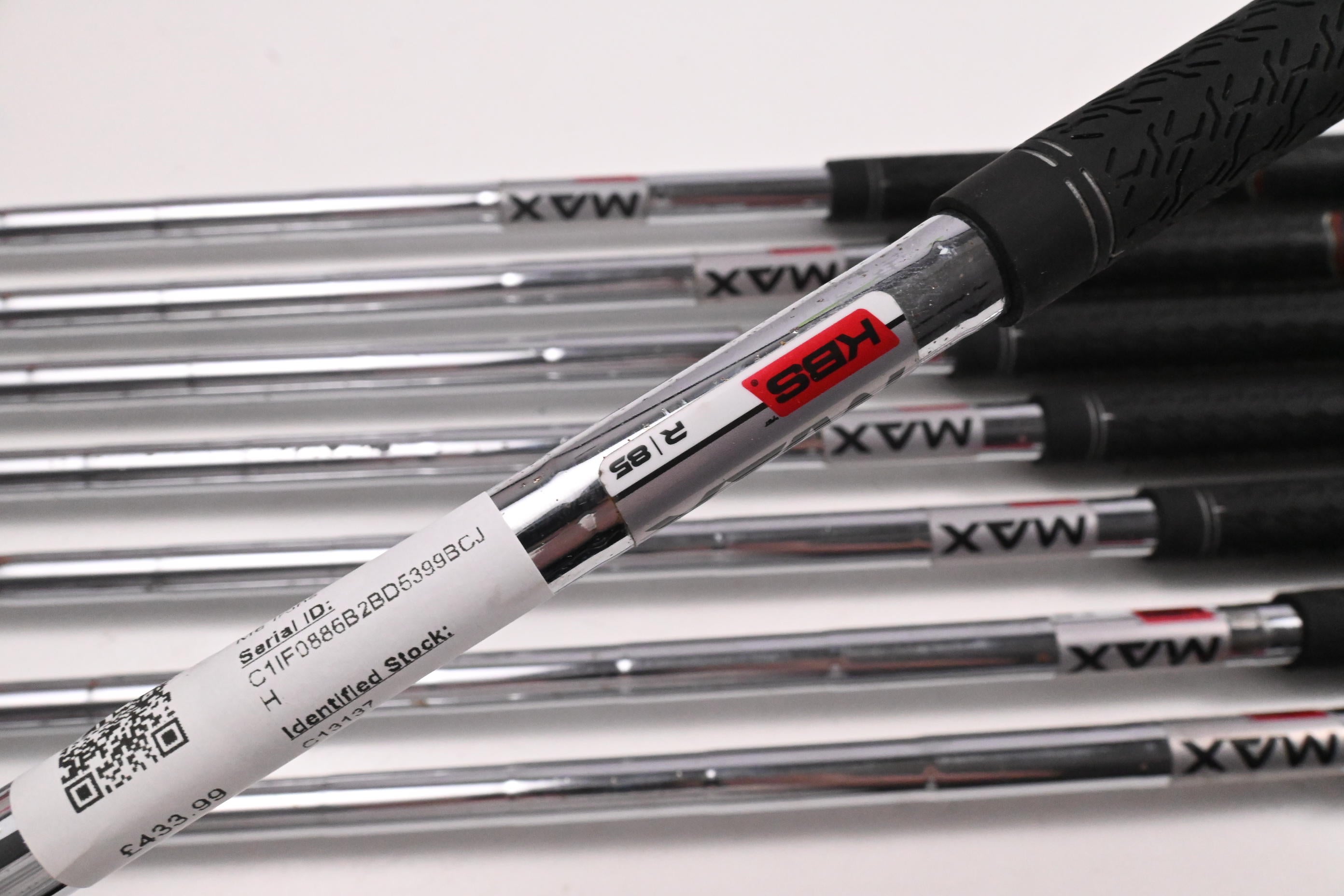 Taylormade M6 Irons / 4-PW+AW / Regular Flex KBS Max 85 Shafts
