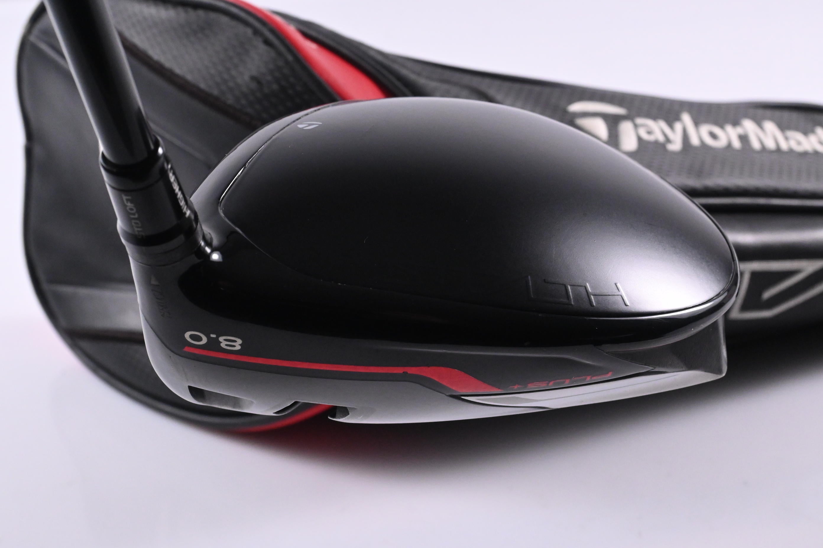 Taylormade Stealth Plus Driver / 8.0 Degree / X-Flex HZRDUS Smoke Black RDX 70