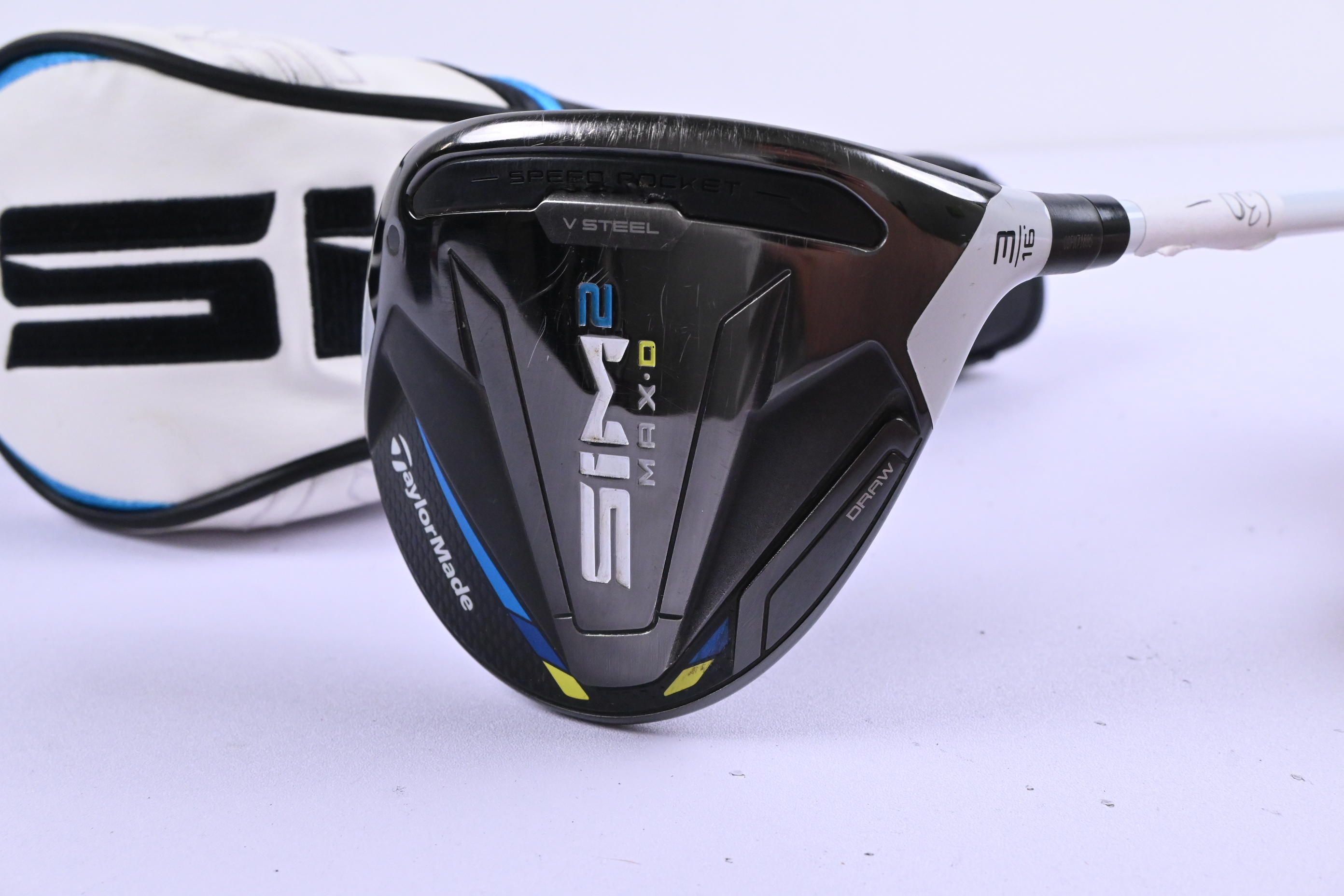 Taylormade SIM2 Max D #3 Wood / 16 Degree / Regular Flex Fujikura AirSpeeder 45