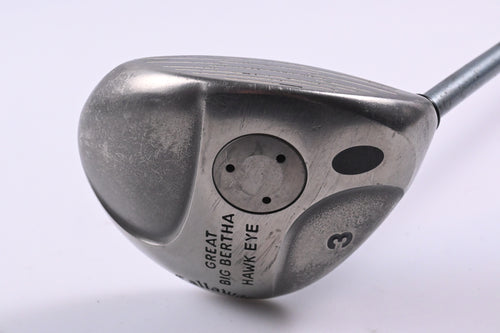 Ladies Callaway Hawk Eye #3 Wood / 15 Degree / Ladies Flex Callaway Hawk Eye