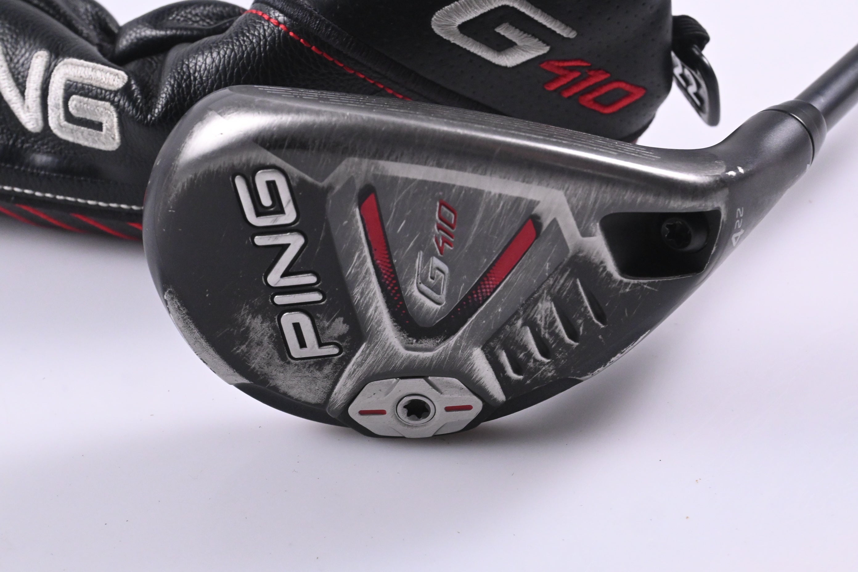 Ping G410 #4 Hybrid / 22 Degree / Stiff Flex Ping Alta CB Red 70 Shaft