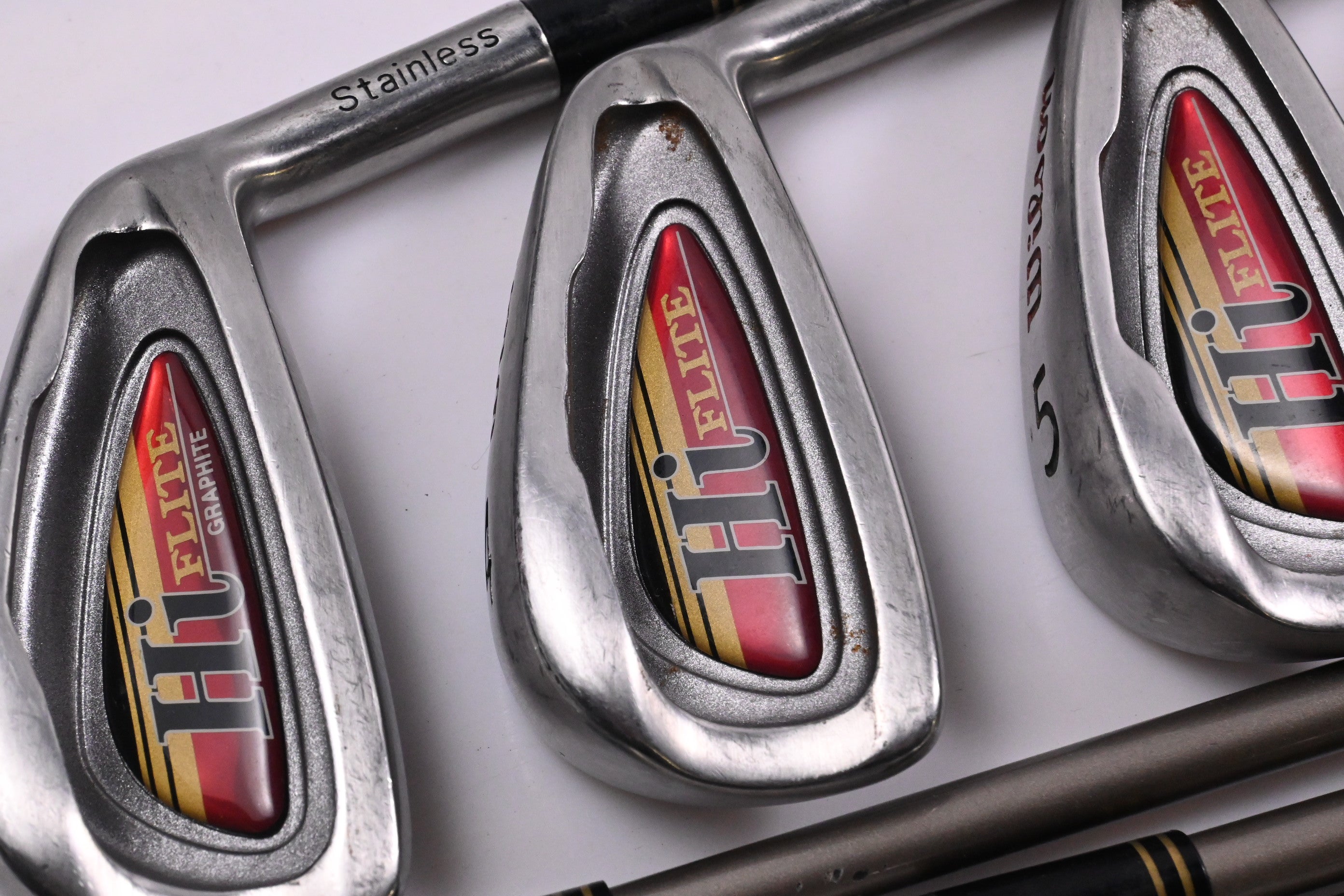 Wilson Hi Elite Irons / 3-PW+SW / Regular Flex Wilson Shaft