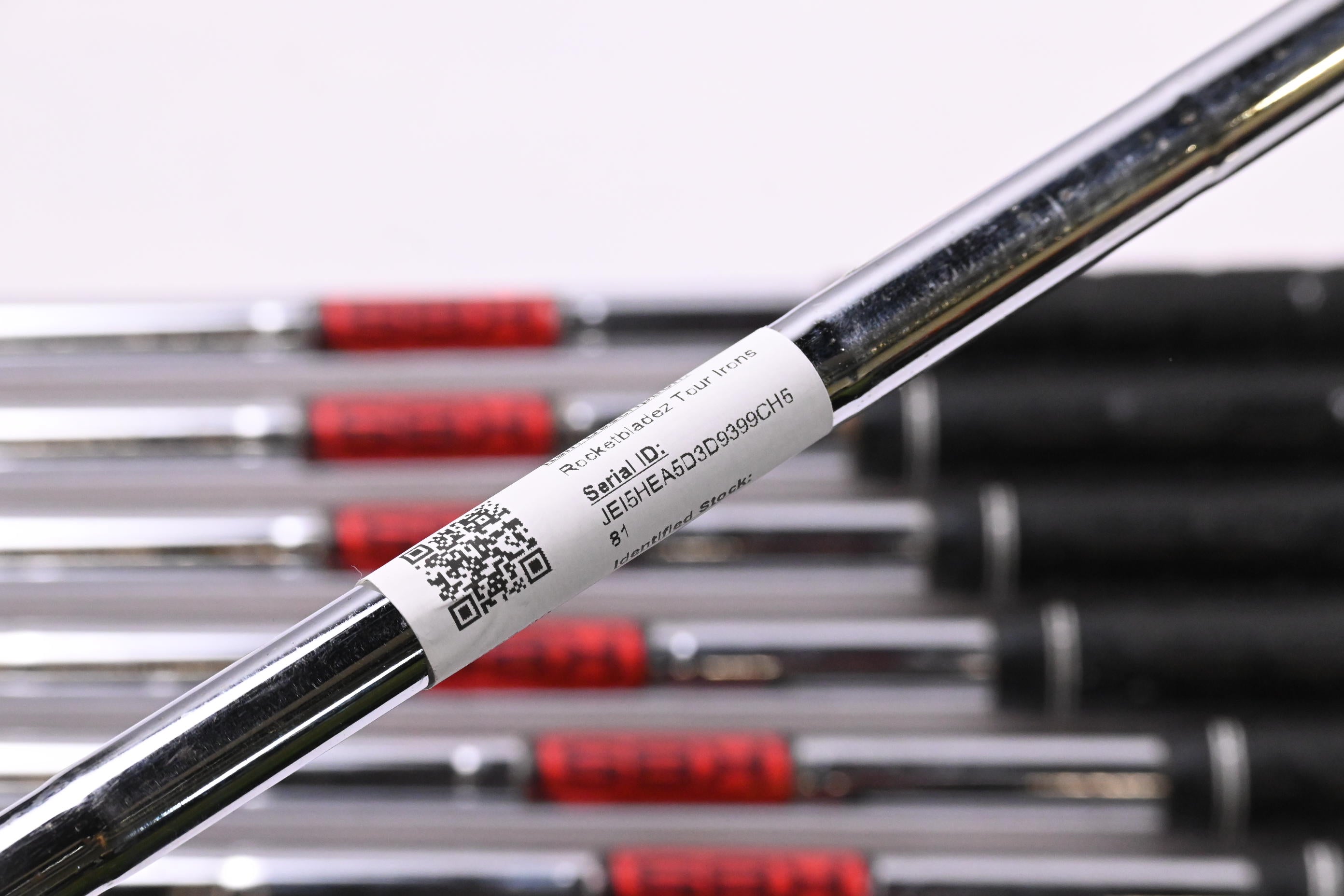 Taylormade Rocketbladez Tour Irons / 4-PW / Stiff Flex KBS Tour Shafts