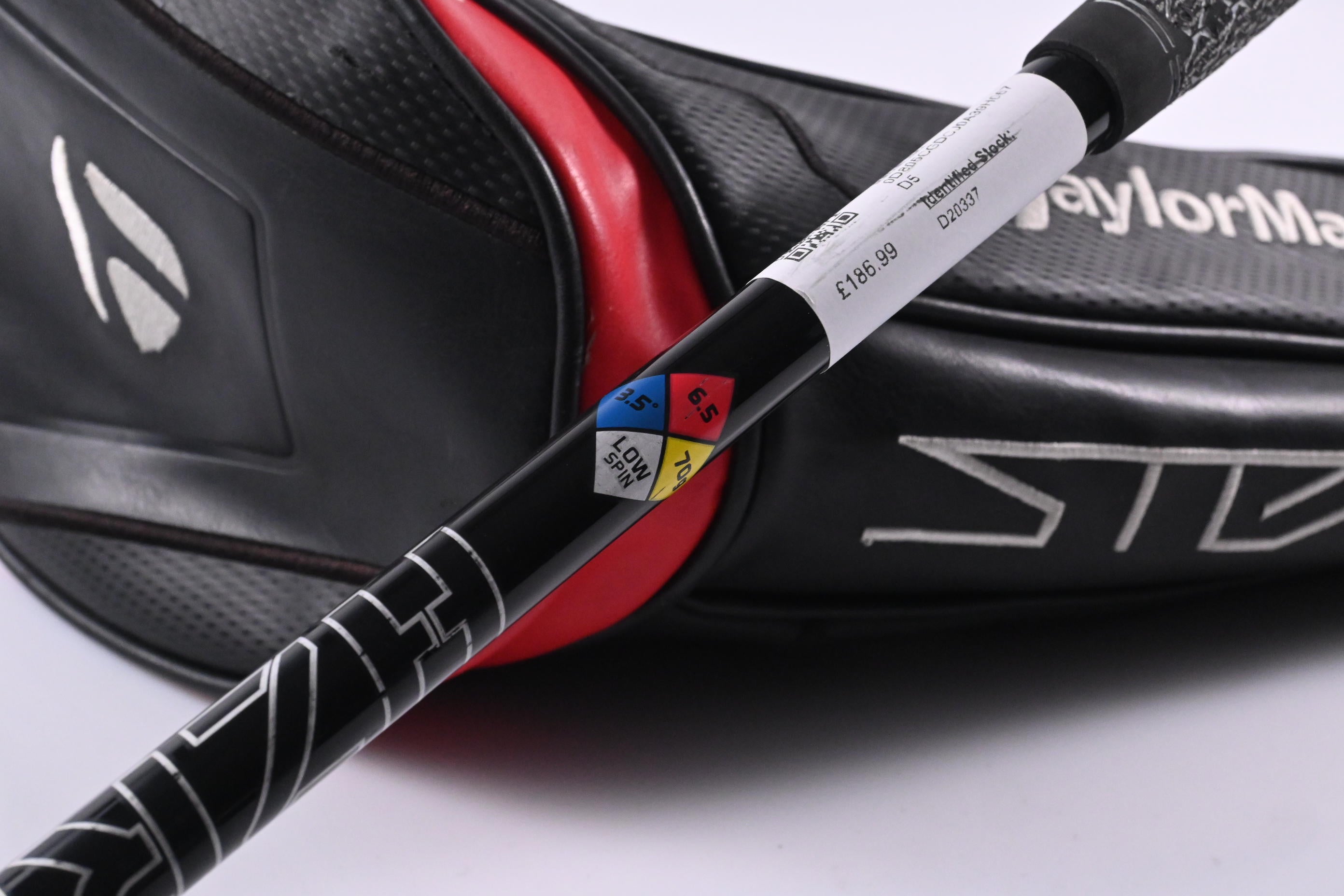 Taylormade Stealth Plus Driver / 8.0 Degree / X-Flex HZRDUS Smoke Black RDX 70