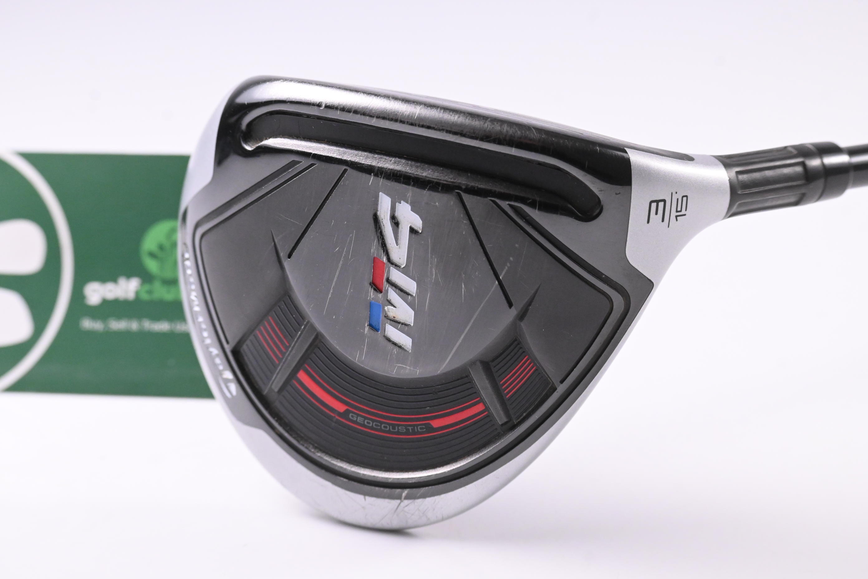 Taylormade M4 #3 Wood / 15 Degree / Regular Flex Fujikura Atmos Red 5 Shaft