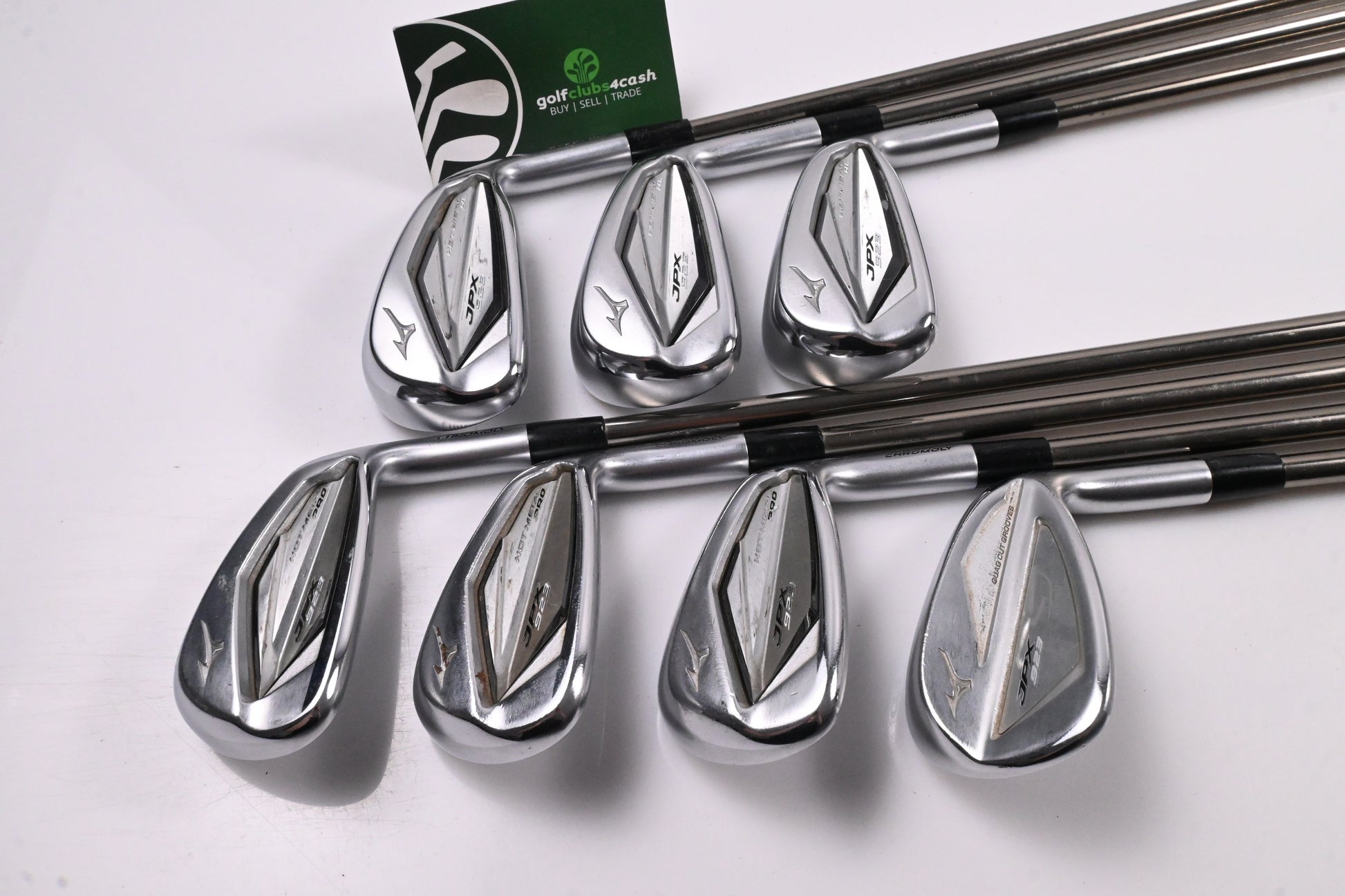 Mizuno JPX 923 Hot Metal HL Irons / 5-PW+GW / Regular Flex UST Recoil ESX 460