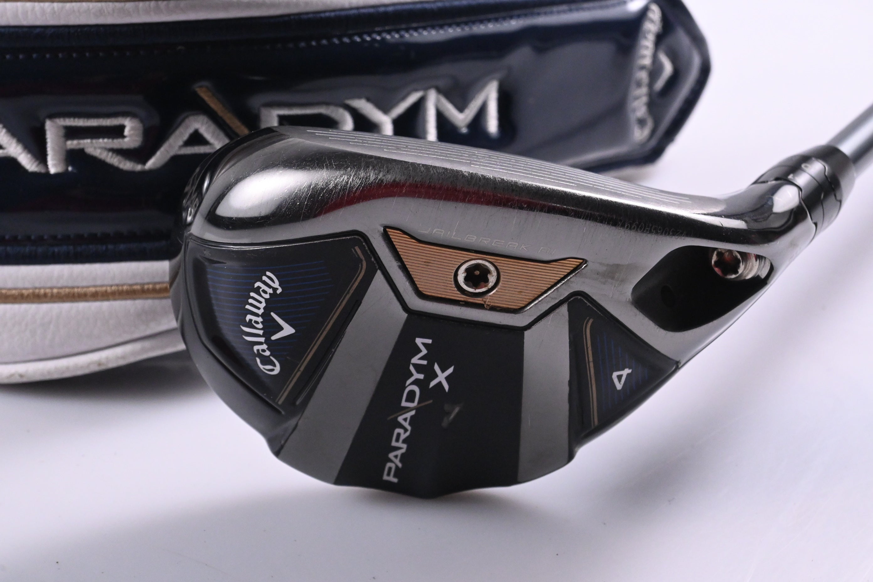 Callaway Paradym X #4 Hybrid / 21 Degree / Stiff Flex HZRDUS Silver 75 Shaft