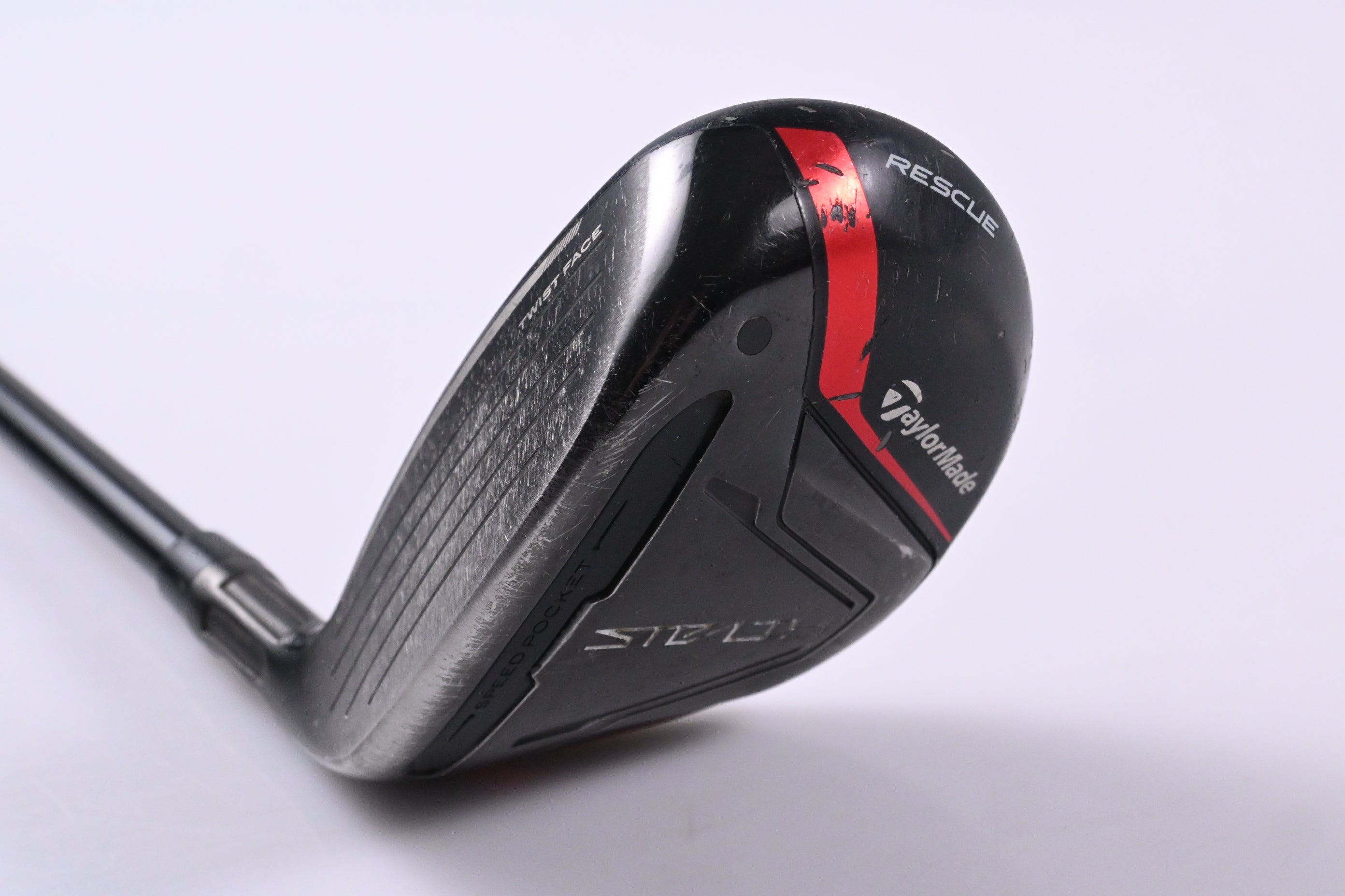 Left Hand Taylormade Stealth #3 Hybrid / 19 Degree / Stiff Flex Ventus Red 7