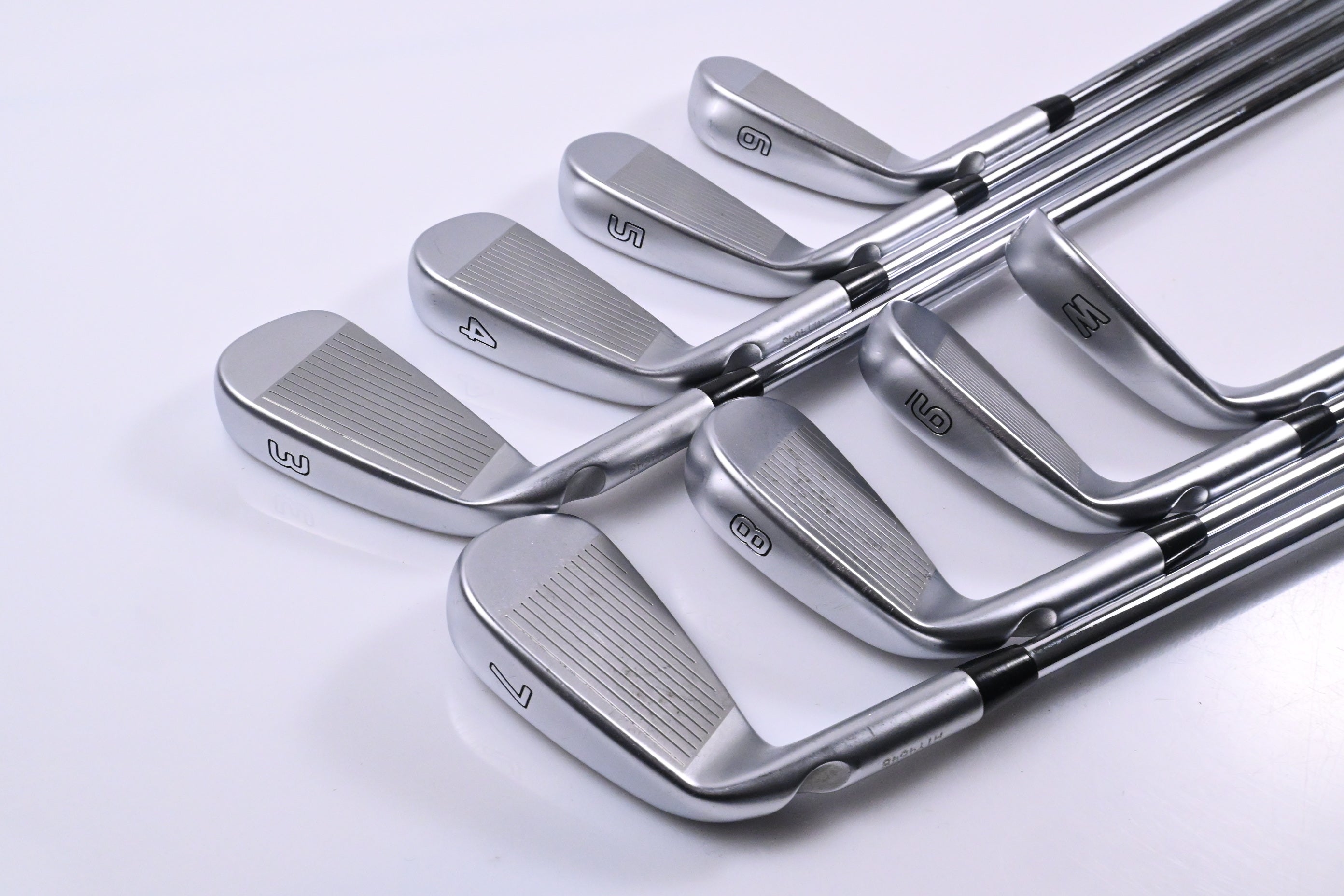 Ping i500 Irons / 3-PW / White Dot / Stiff Flex Project X Rifle Shafts