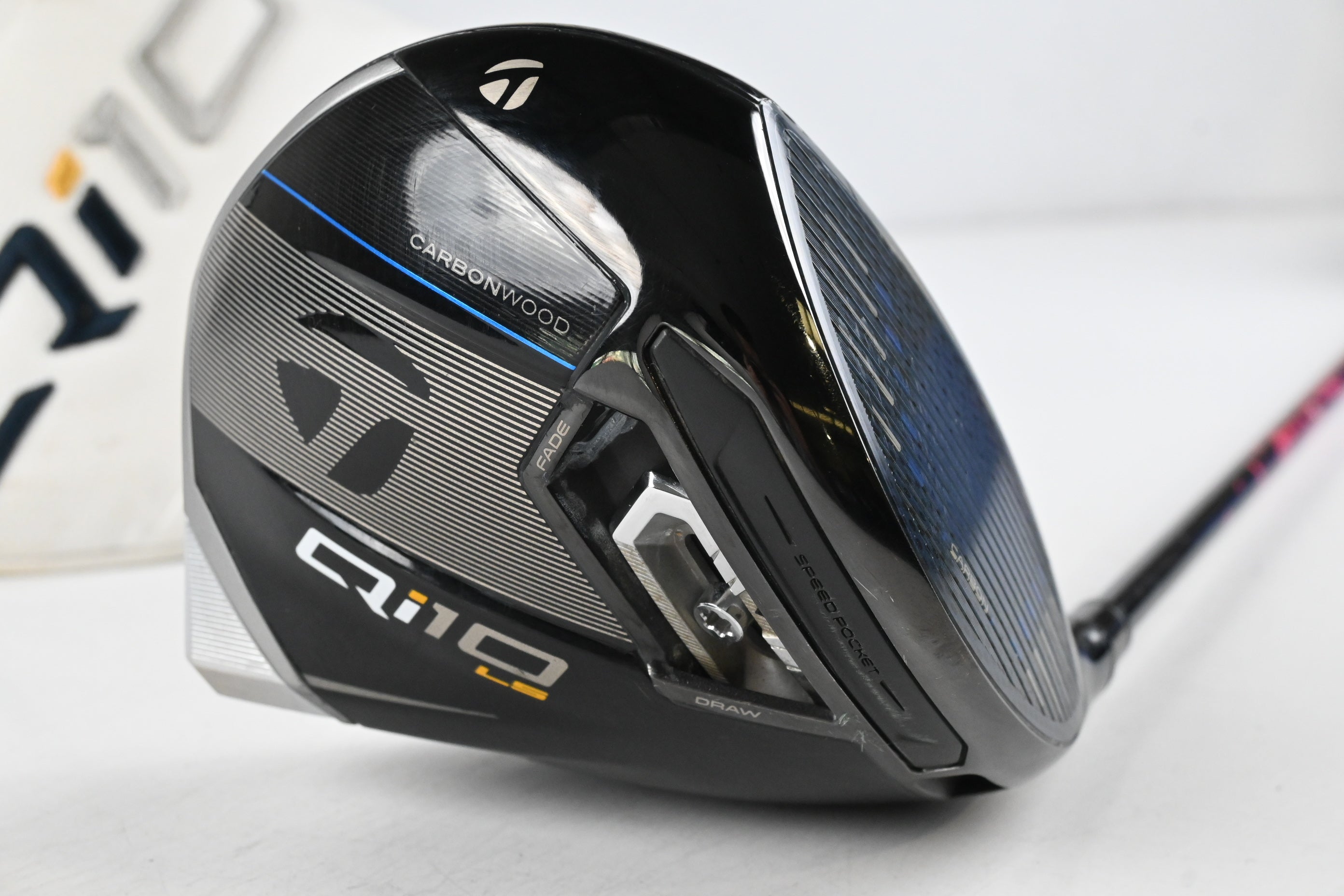 Taylormade Qi10 LS Driver / 8 Degree / Stiff Flex Reve Raver Armoured Ready