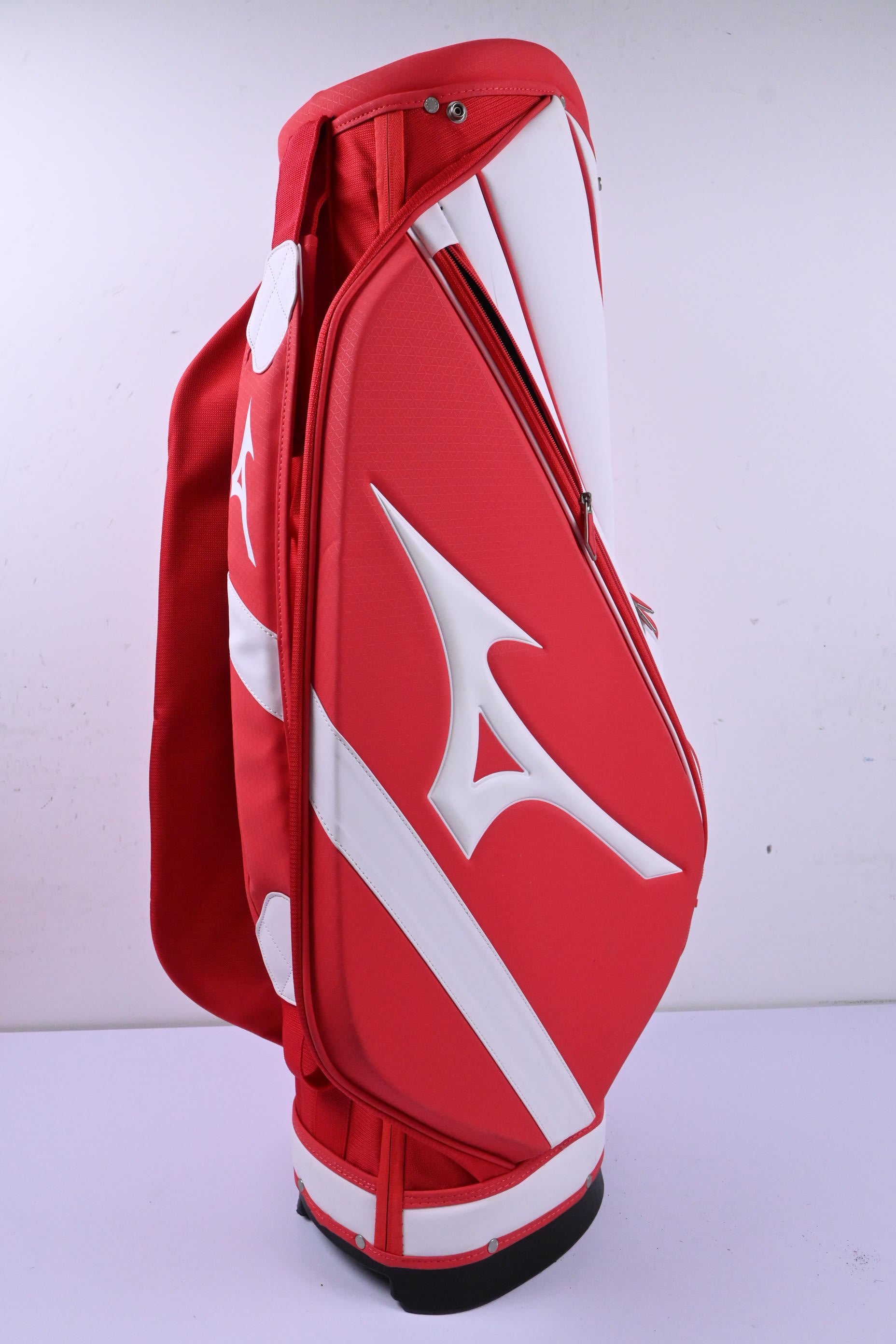 Mizuno Cart Bag / 5-Way Divider / Red & White