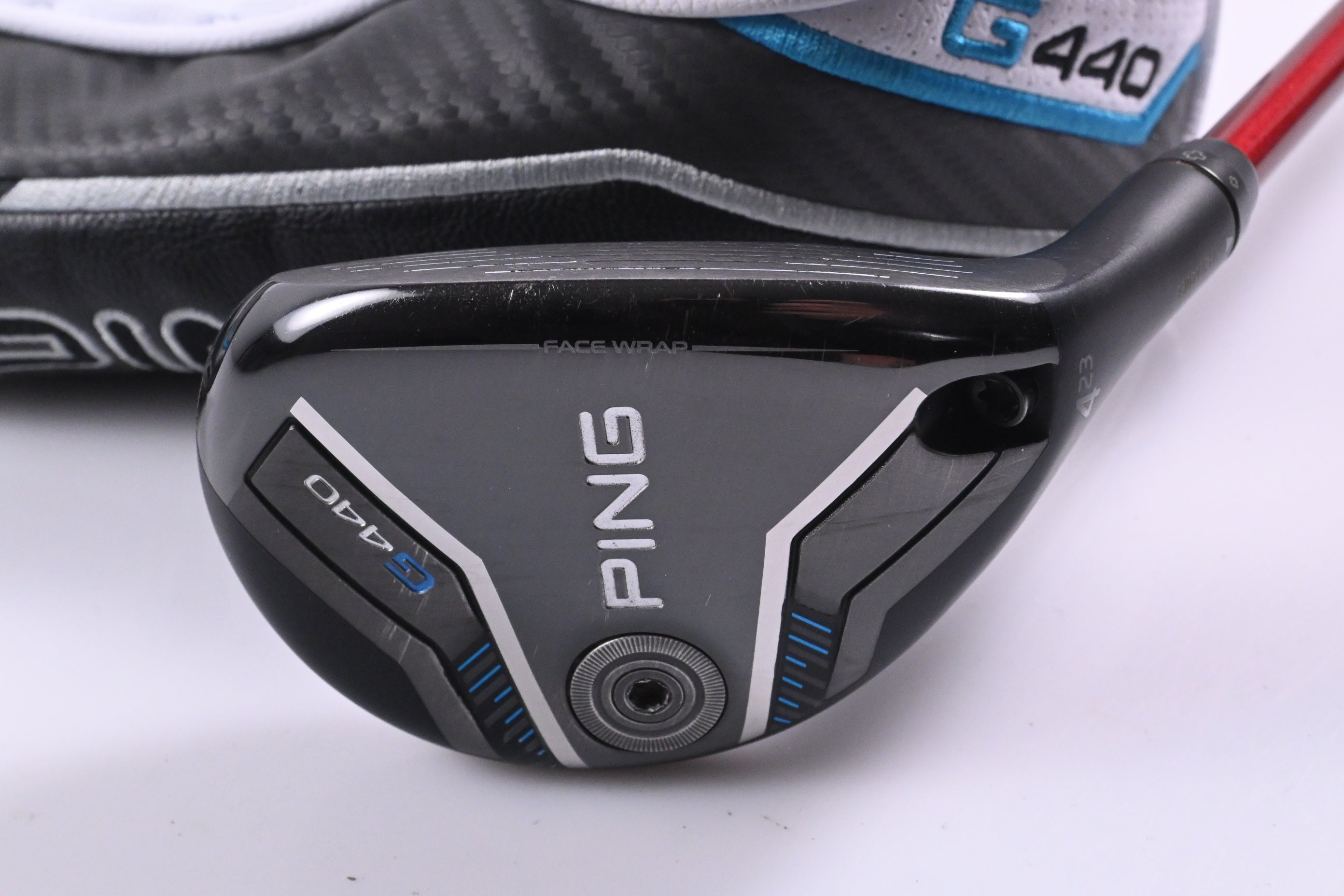 Ping G440 #4 Hybrid / 22 Degree / Regular Flex Denali Red 70 Shaft