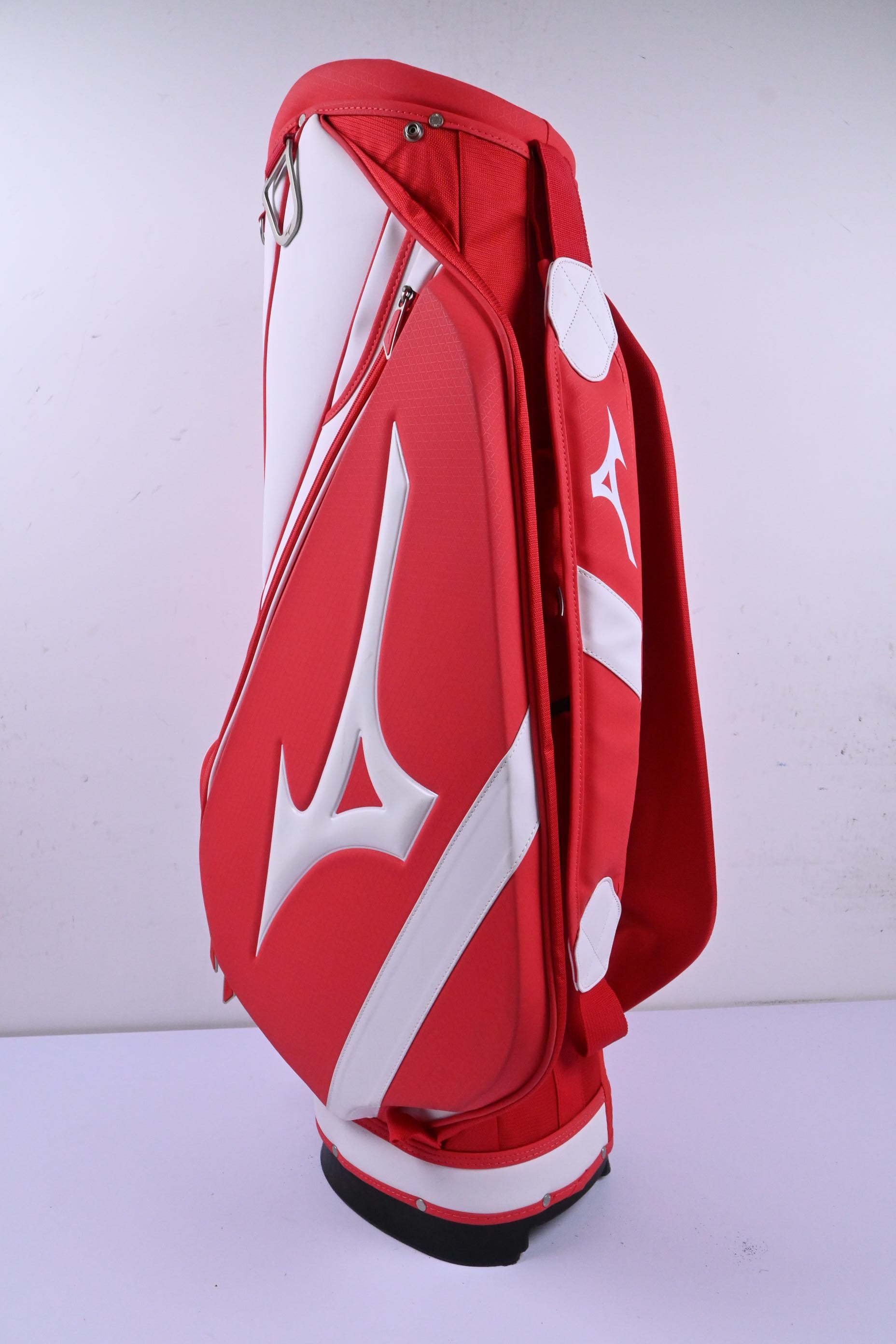 Mizuno Cart Bag / 5-Way Divider / Red & White
