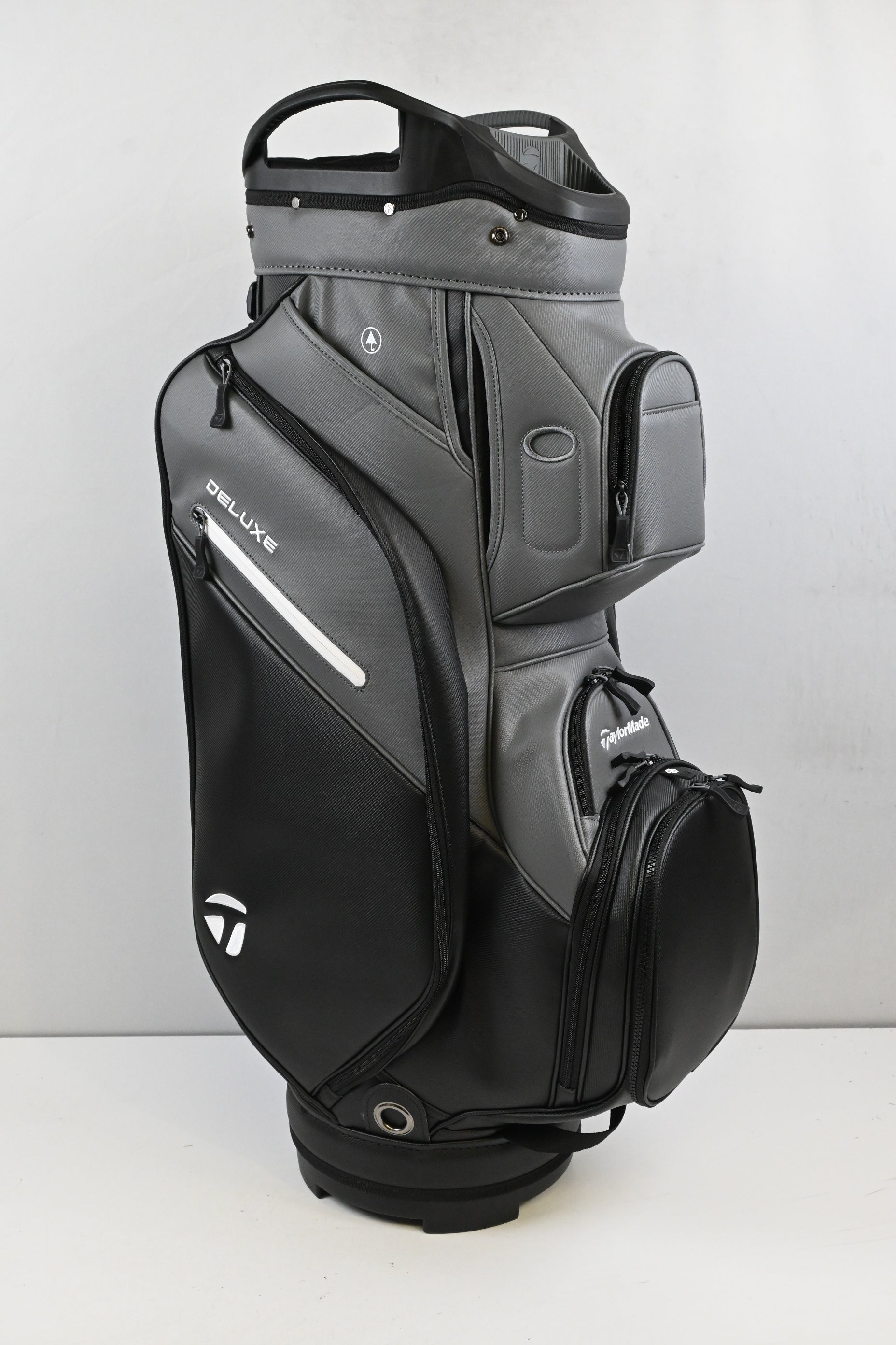 Taylormade Deluxe Cart Bag / 14-Way Divider / Grey, Black
