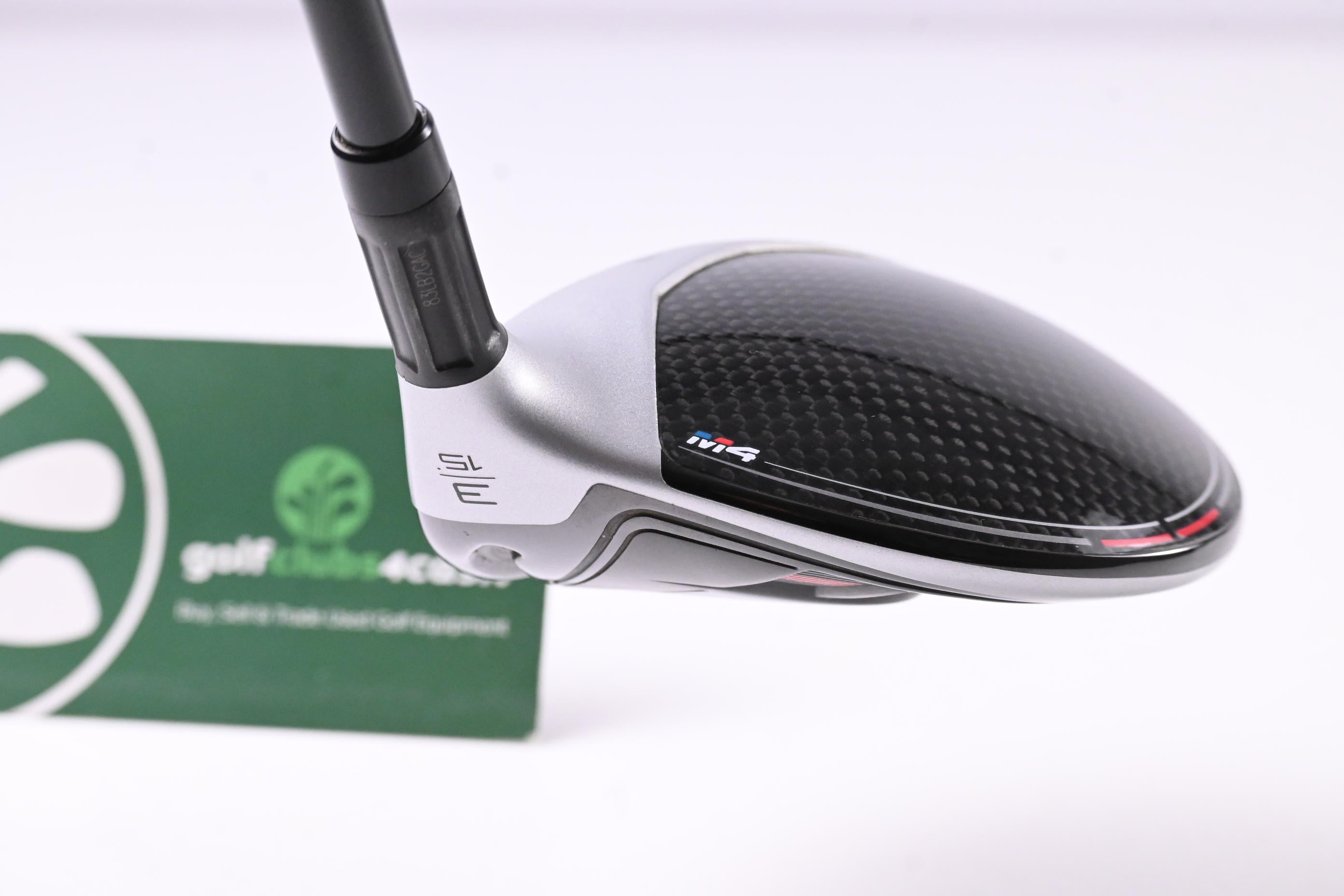 Taylormade M4 #3 Wood / 15 Degree / Regular Flex Fujikura Atmos Red 5 Shaft