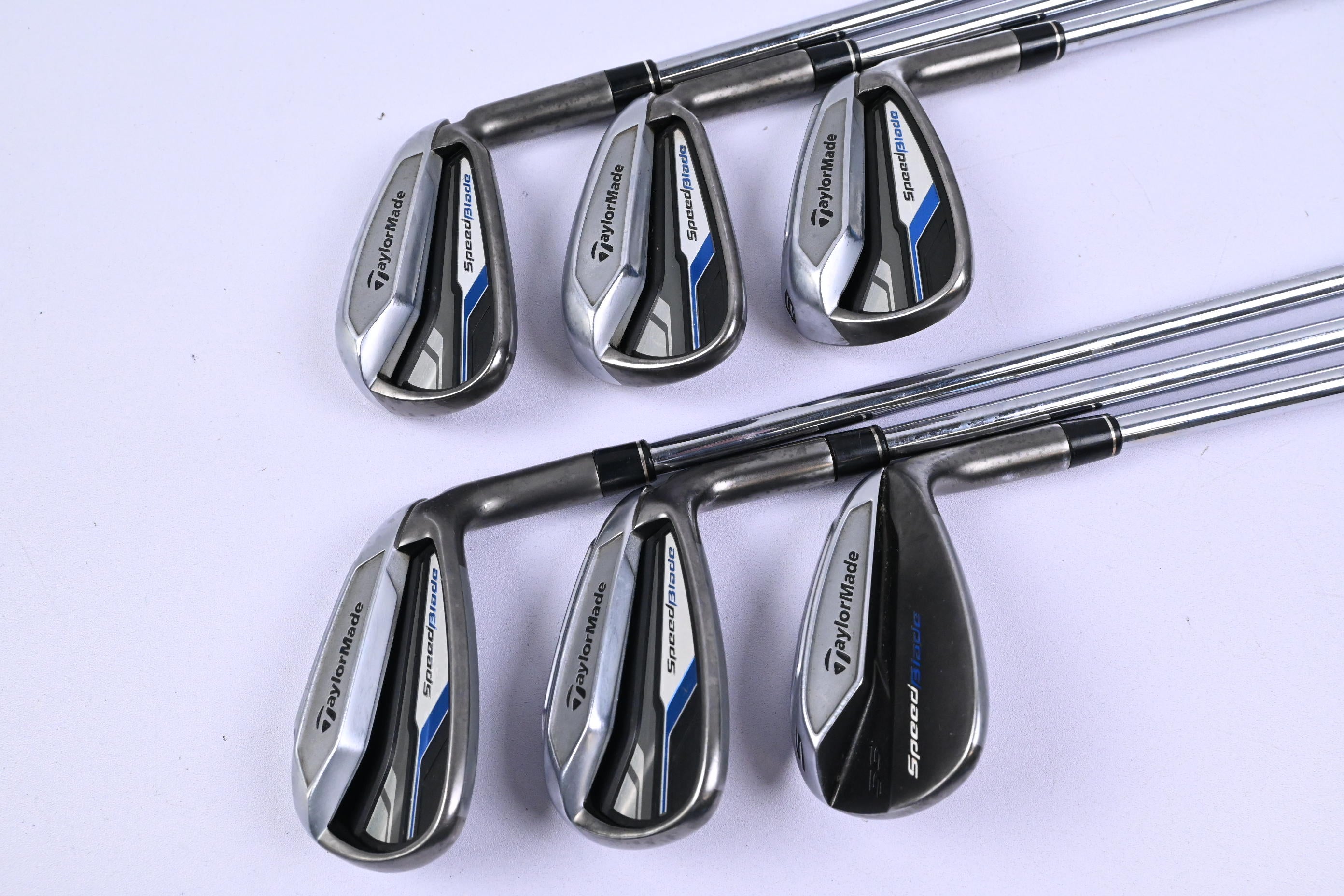 Taylormade Speedblade Irons / 6-PW+SW / Regular Flex Speedblade 85 Shafts