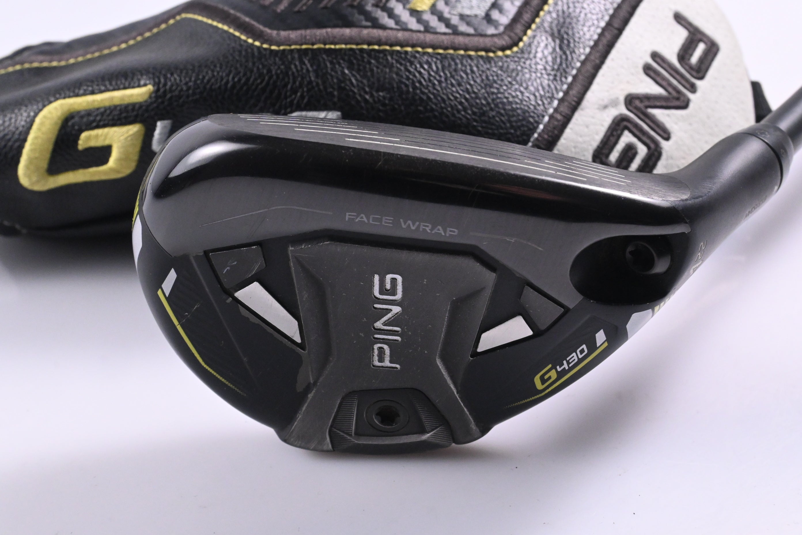 Ping G430 #4 Hybrid / 22 Degree / Stiff Flex Ping Alta CB Black 70 Shaft
