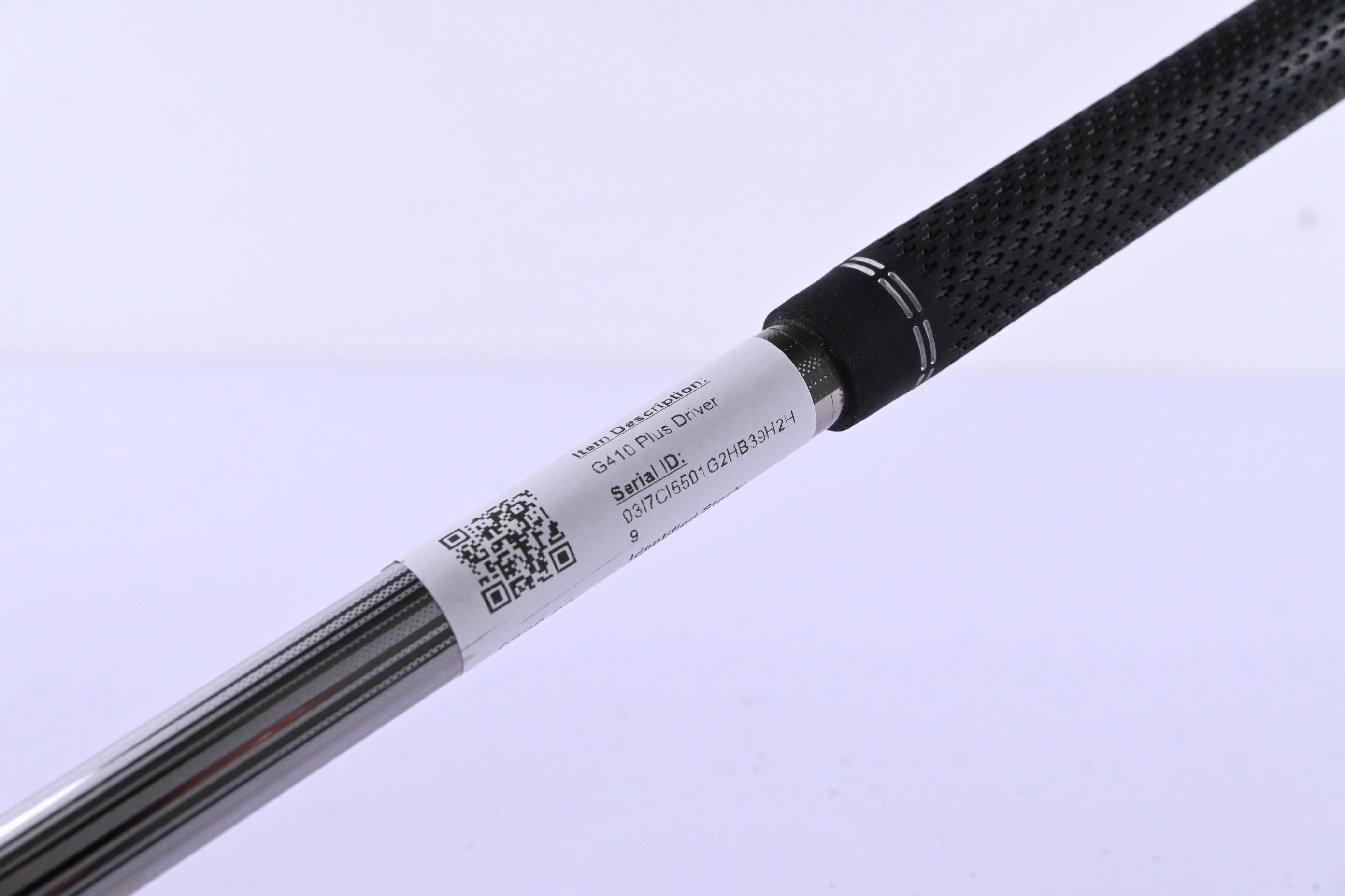 Ping G410 Plus Driver / 9 Degree / Stiff Flex Ping Tour 65 Shaft