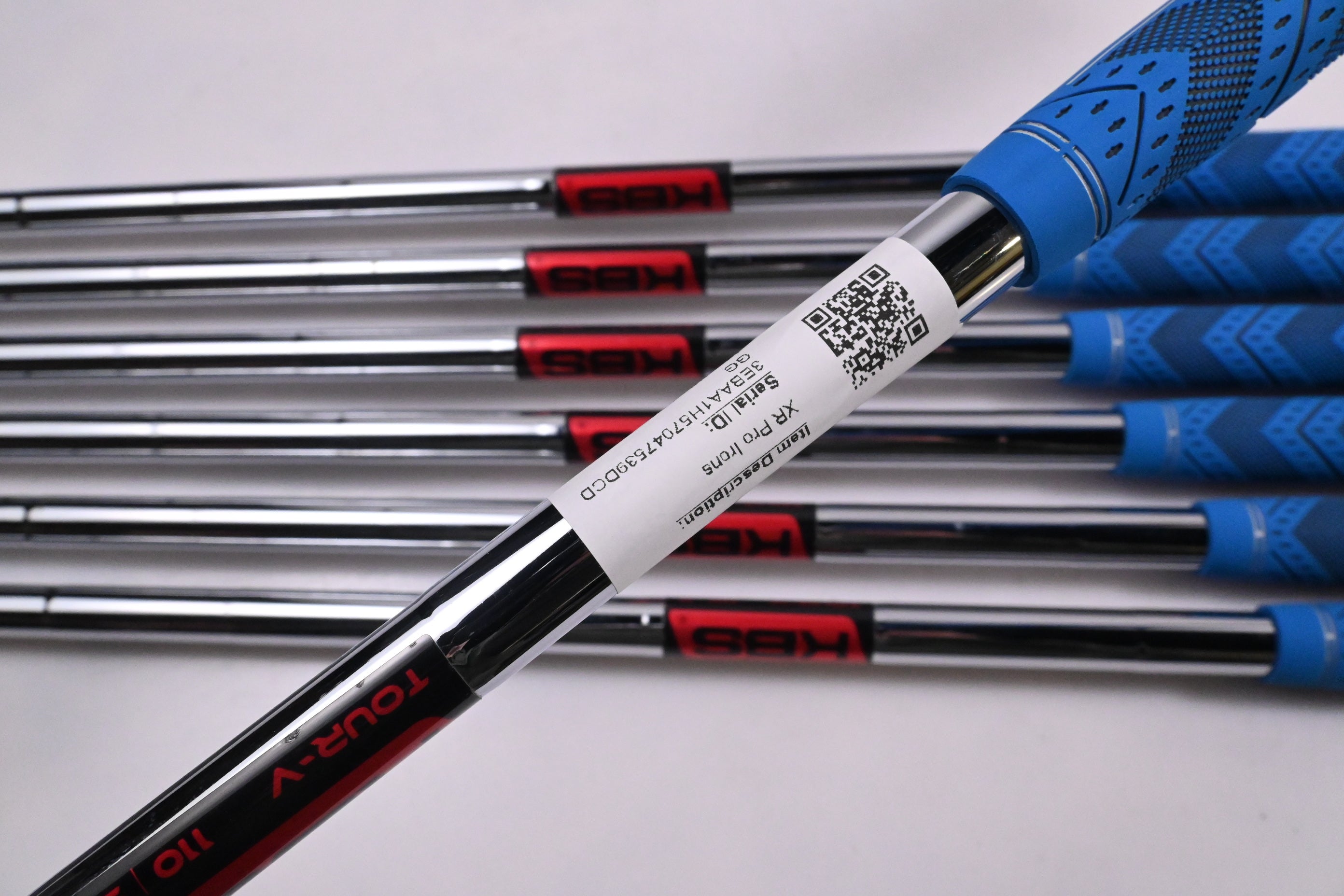 Callaway XR Pro Irons / 5-PW+AW / Stiff Flex KBS Tour-V 110 Shafts