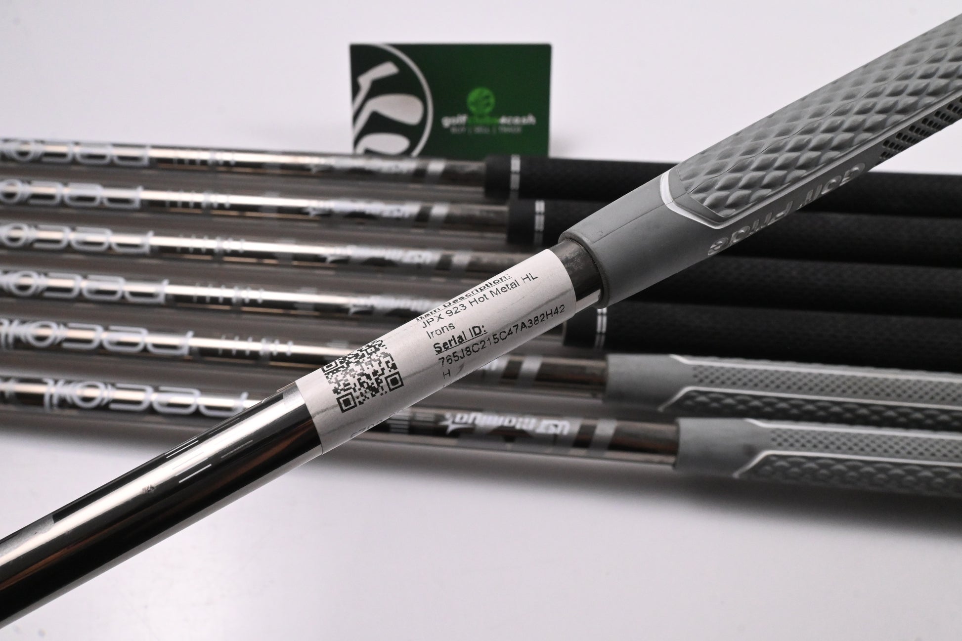 Mizuno JPX 923 Hot Metal HL Irons / 5-PW+GW / Regular Flex UST Recoil ESX 460