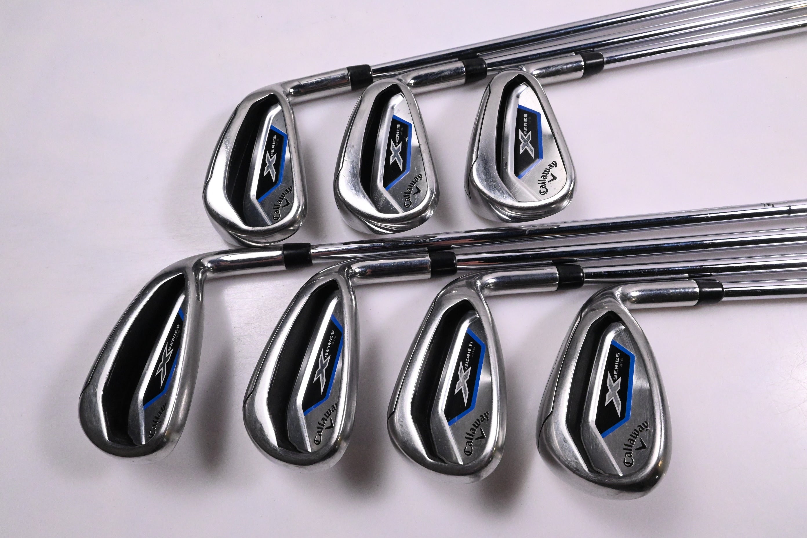 Callaway X-Series N416 Irons / 5-PW+SW / Uniflex Callaway X Series Shafts