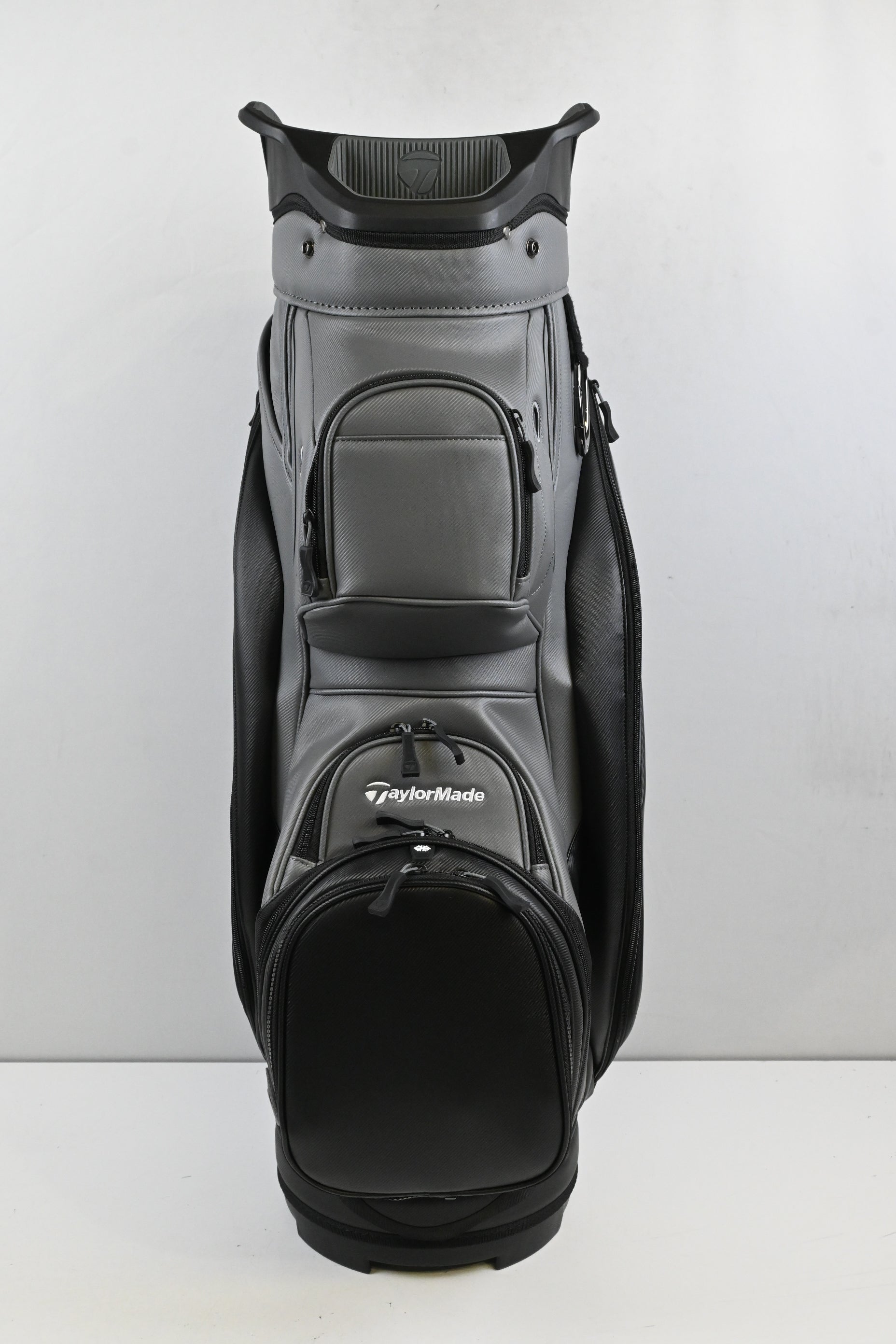 Taylormade Deluxe Cart Bag / 14-Way Divider / Grey, Black