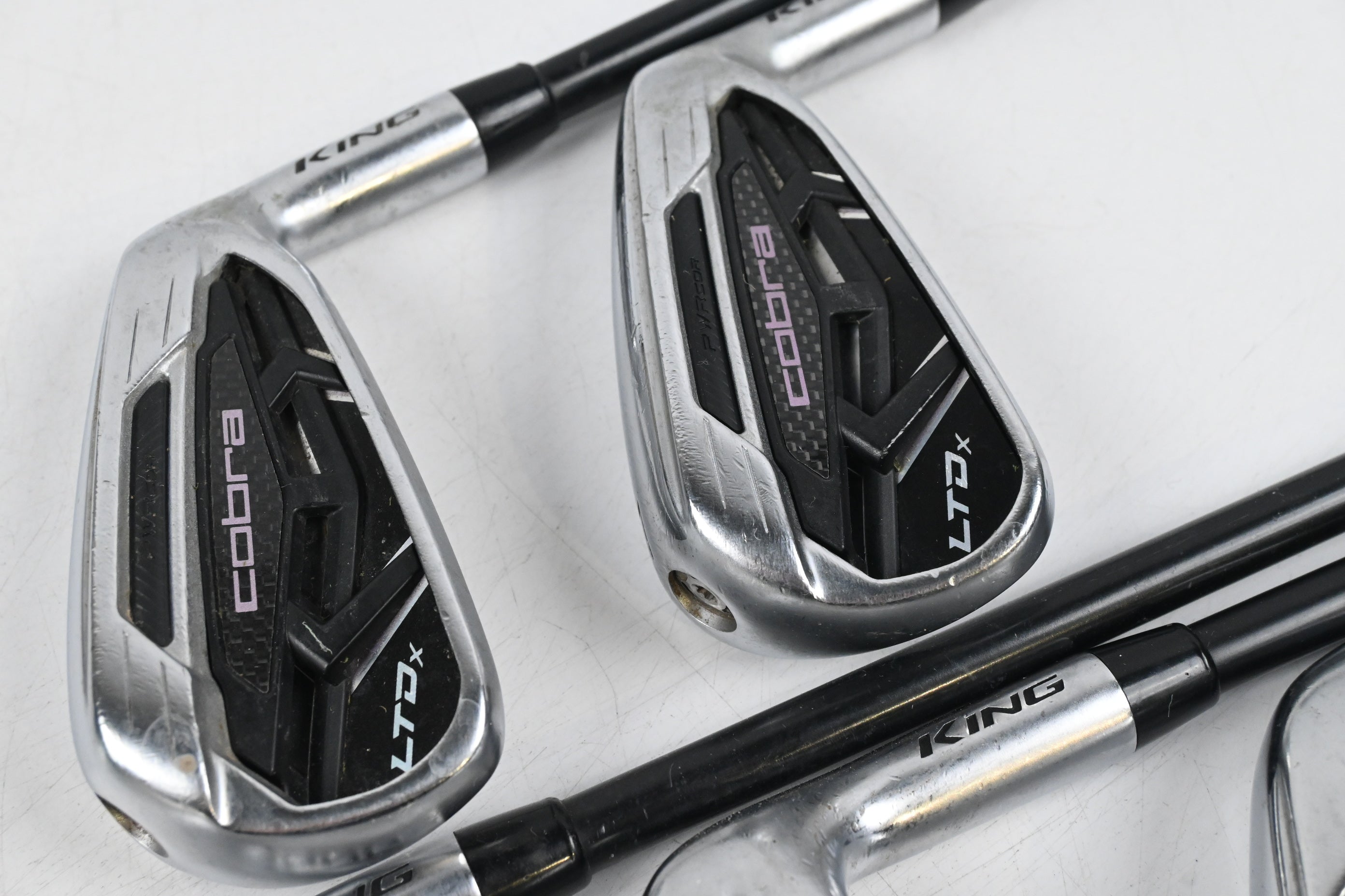 Ladies Cobra LTDx Irons / 6-PW / Ladies Flex KBS PGI 55 Shafts