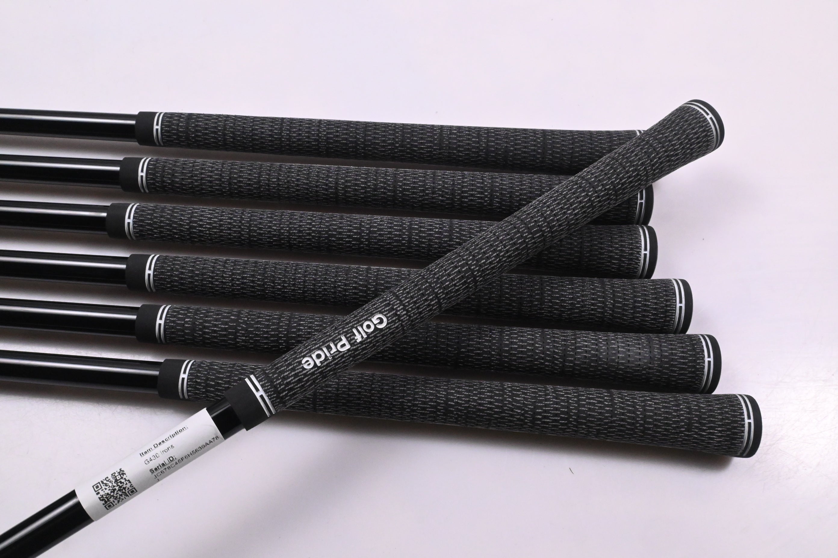 Ping G430 Irons / 6-PW+45°+50° / Black Dot / Regular Flex Ping ALTA CB Black AWT